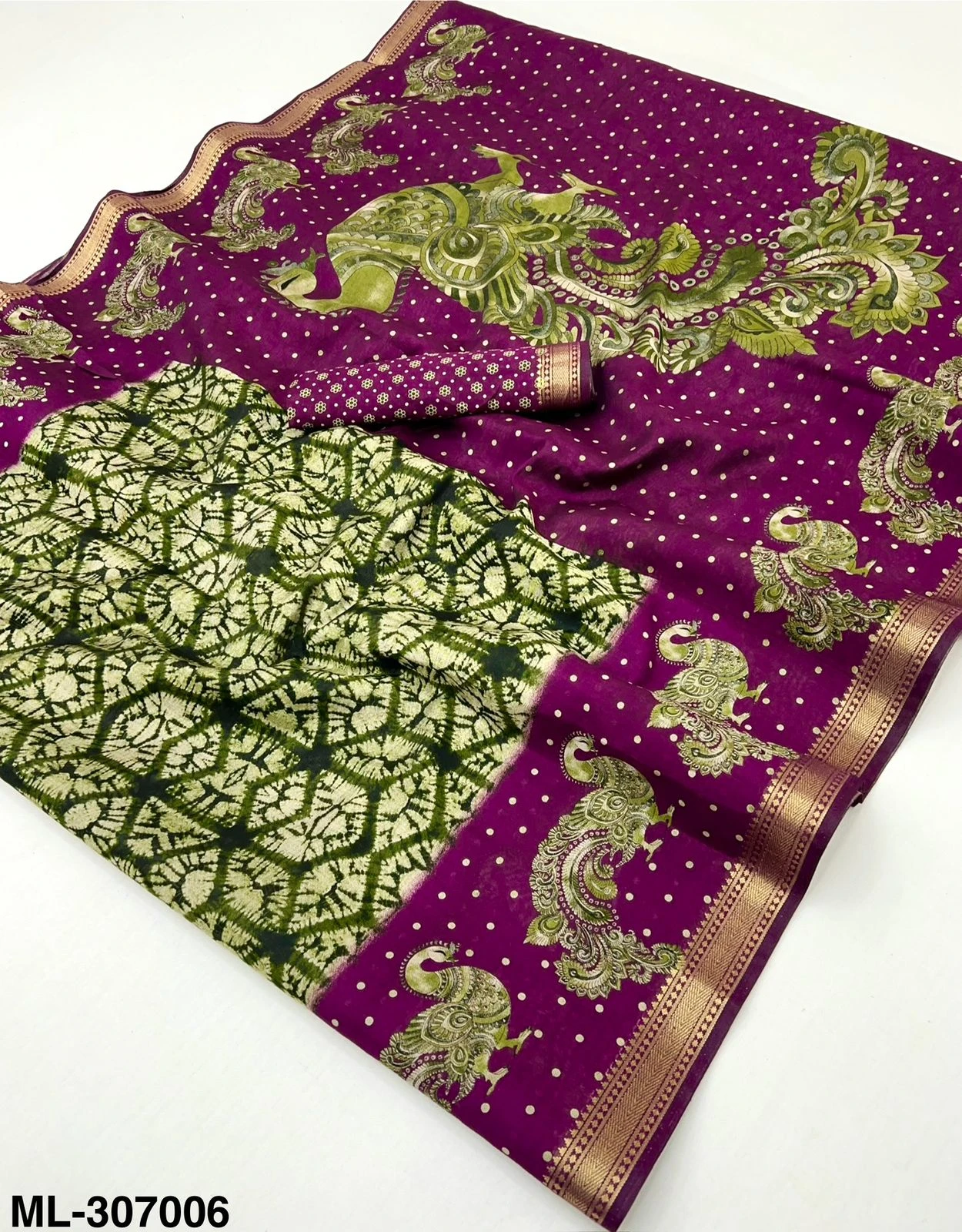 Rajyog Mul Cotton 307001 to 06 Printed Saree Collection - Image 2