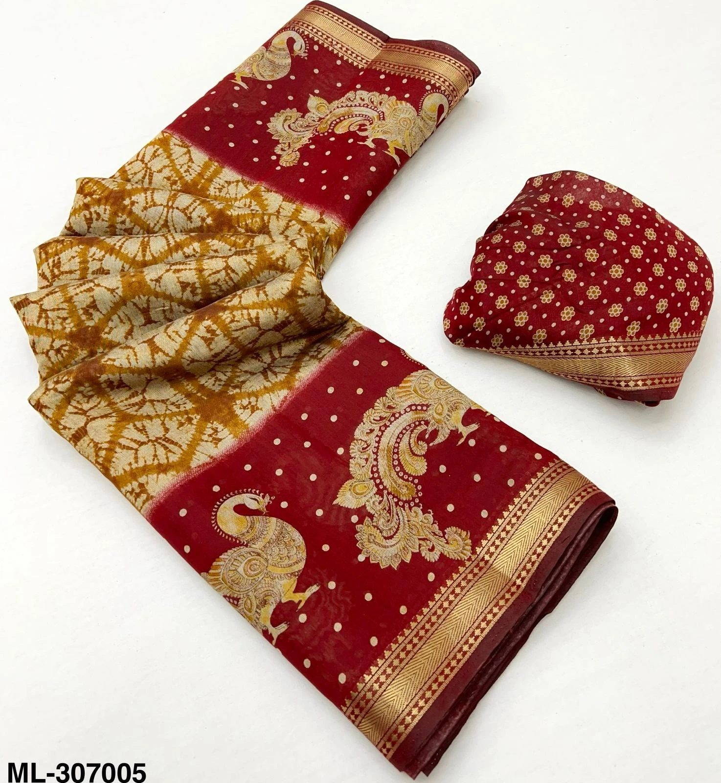 Rajyog Mul Cotton 307001 to 06 Printed Saree Collection - Image 4