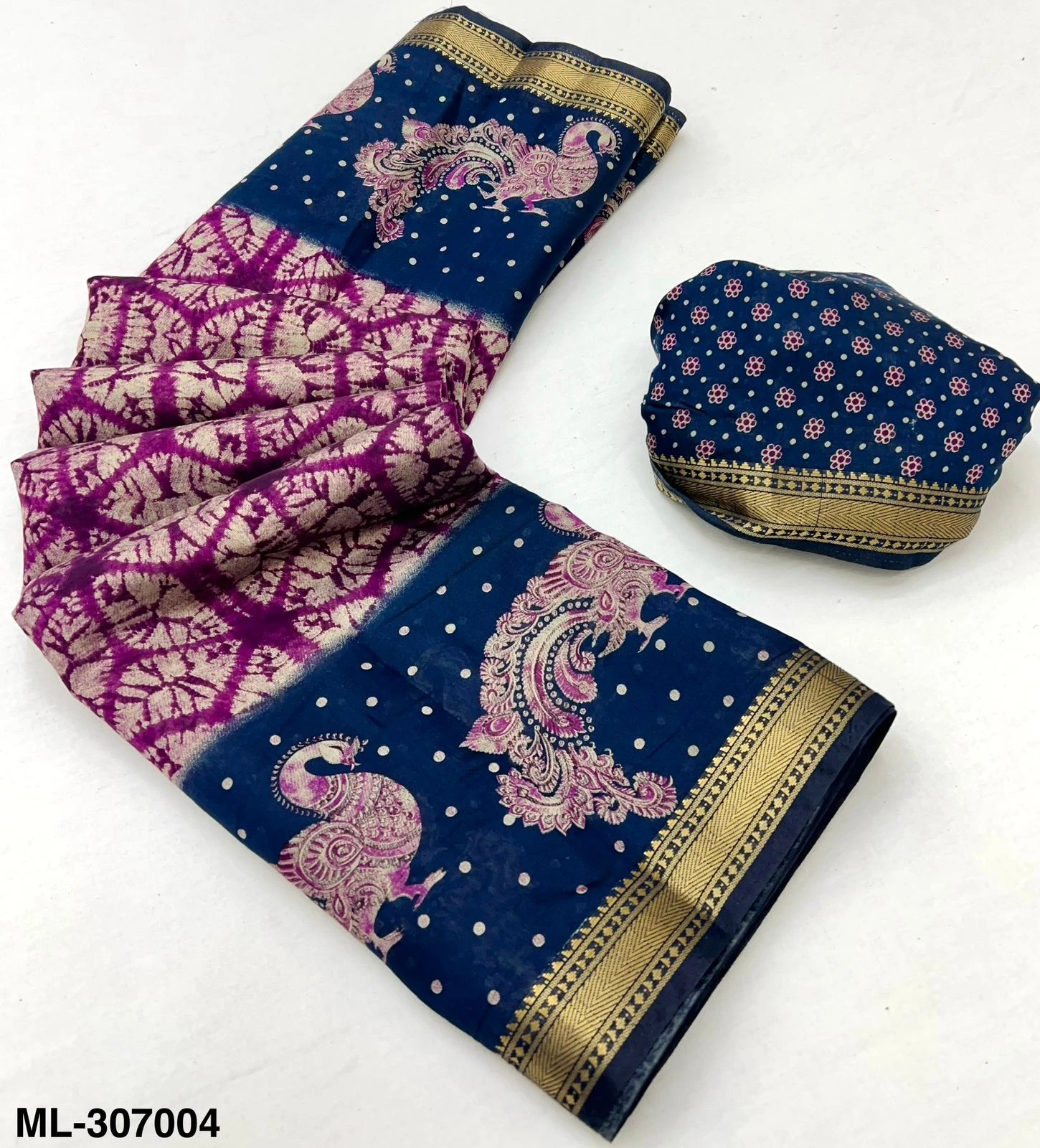 Rajyog Mul Cotton 307001 to 06 Printed Saree Collection - Image 9