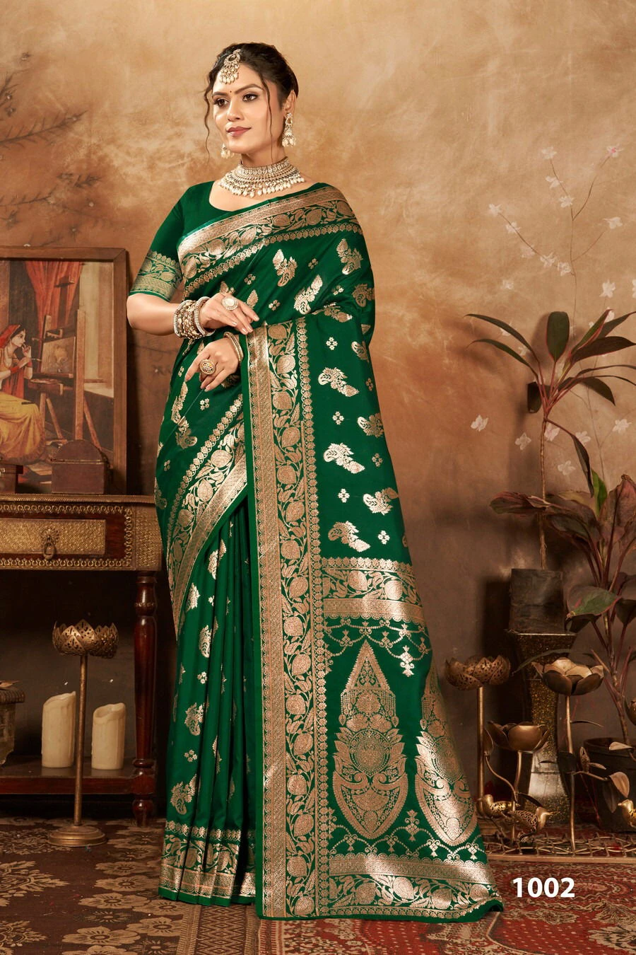 Saroj Arundhati Silk Vol 1 Zari Weaving Silk Saree Collection - Image 2