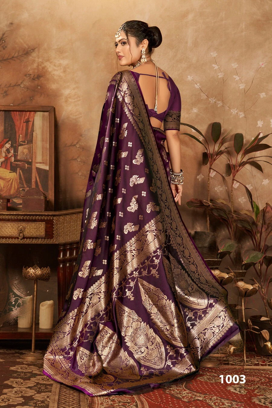 Saroj Arundhati Silk Vol 1 Zari Weaving Silk Saree Collection - Image 6