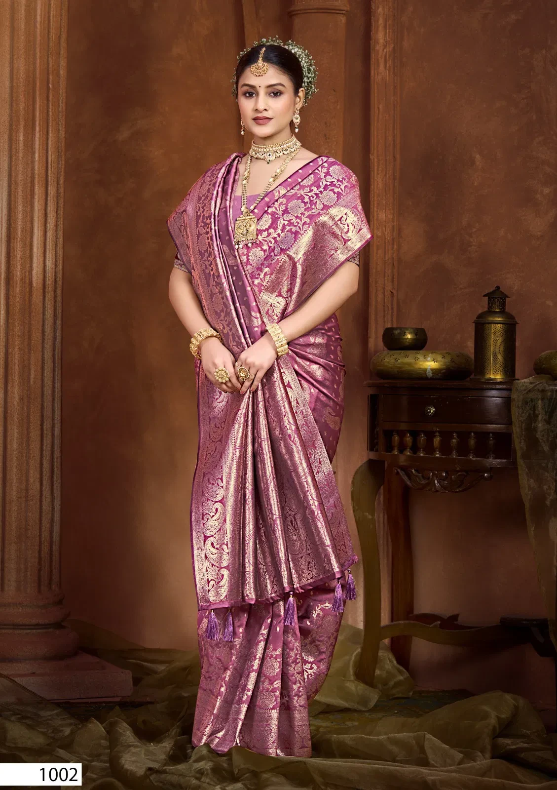 Saroj Matka Silk Vol 2 Rich Pallu Silk Festival Saree Collection - Image 4