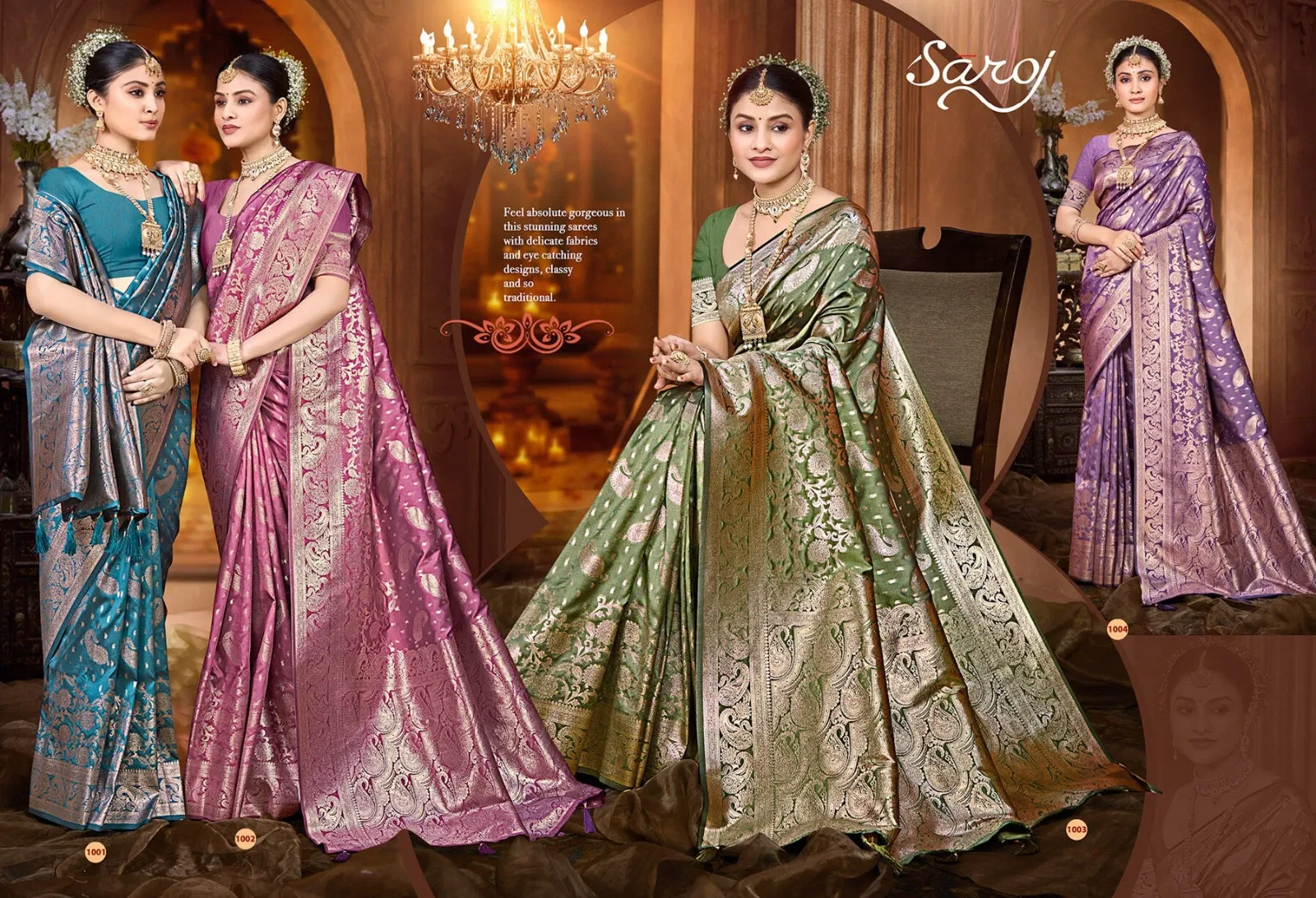 Saroj Matka Silk Vol 2 Rich Pallu Silk Festival Saree Collection - Image 6