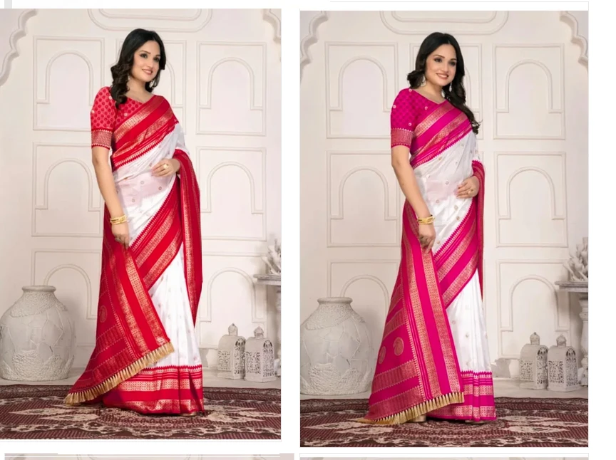Sf Silk Vol 1 Traditional Wear Silk Saree Collection - Image 7