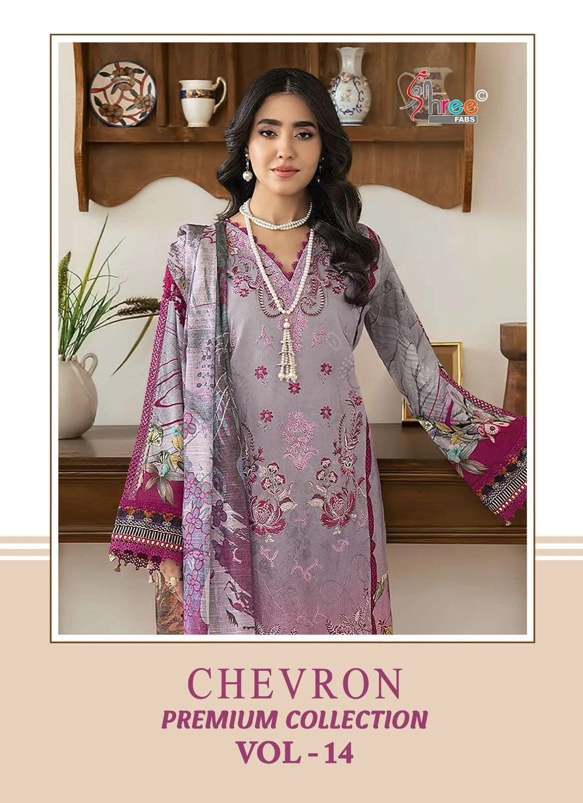 Shree Fab Chevron Premium Collection Vol 14