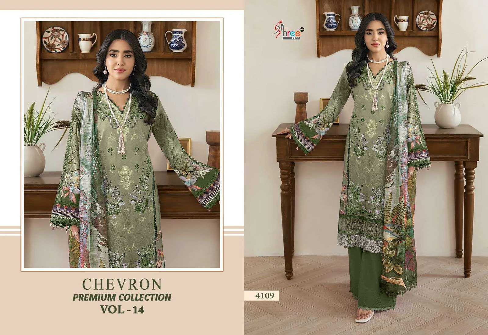 Shree Fab Chevron Premium Collection Vol 14 - Image 19