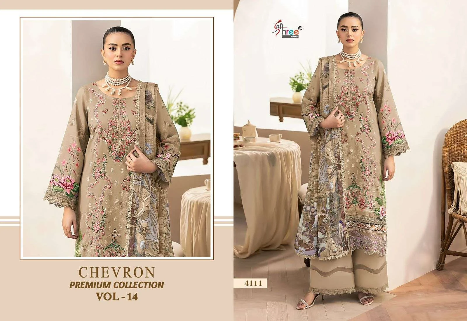 Shree Fab Chevron Premium Collection Vol 14 - Image 2