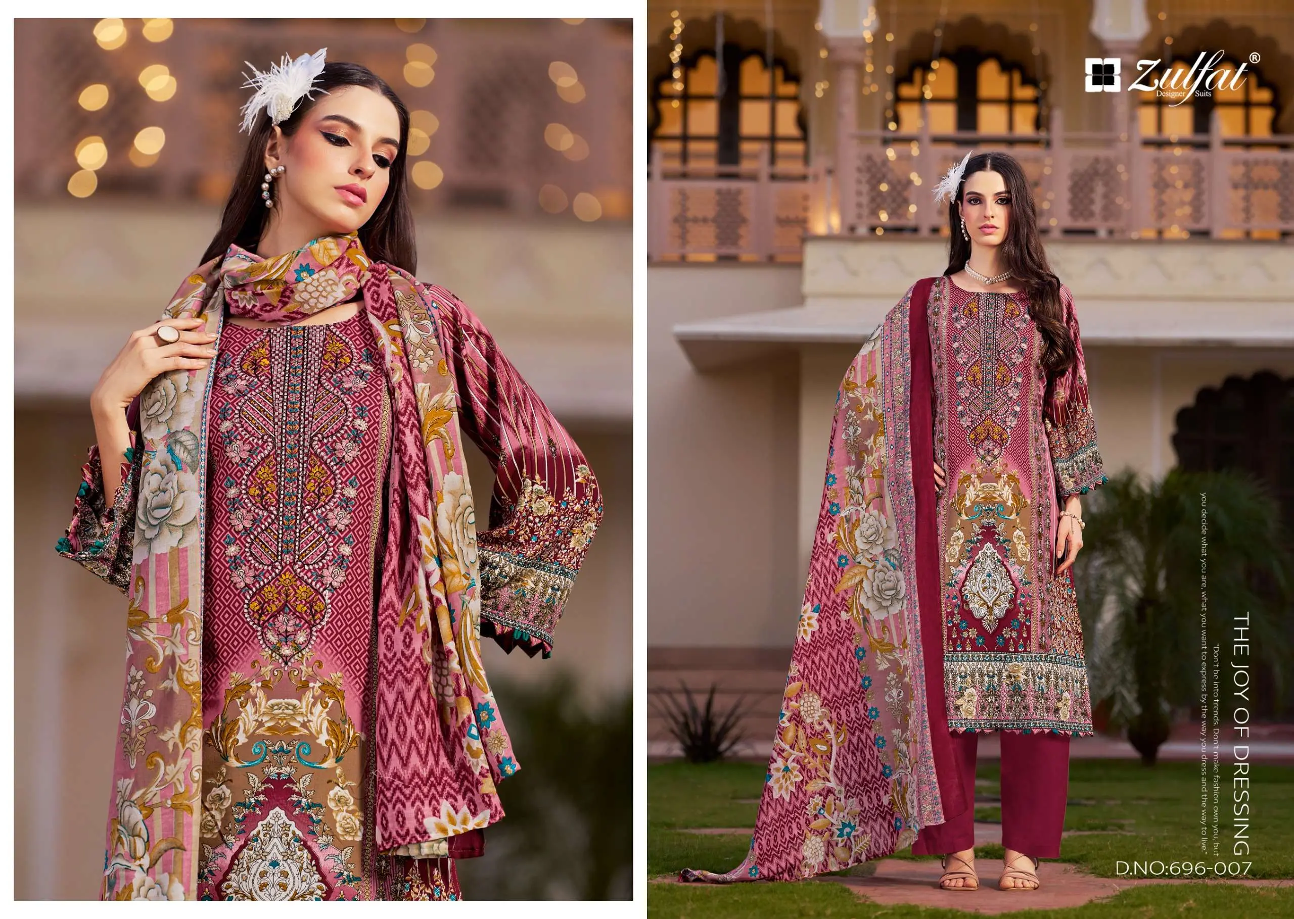 Zulfat Designer Suits Sanam - Image 2