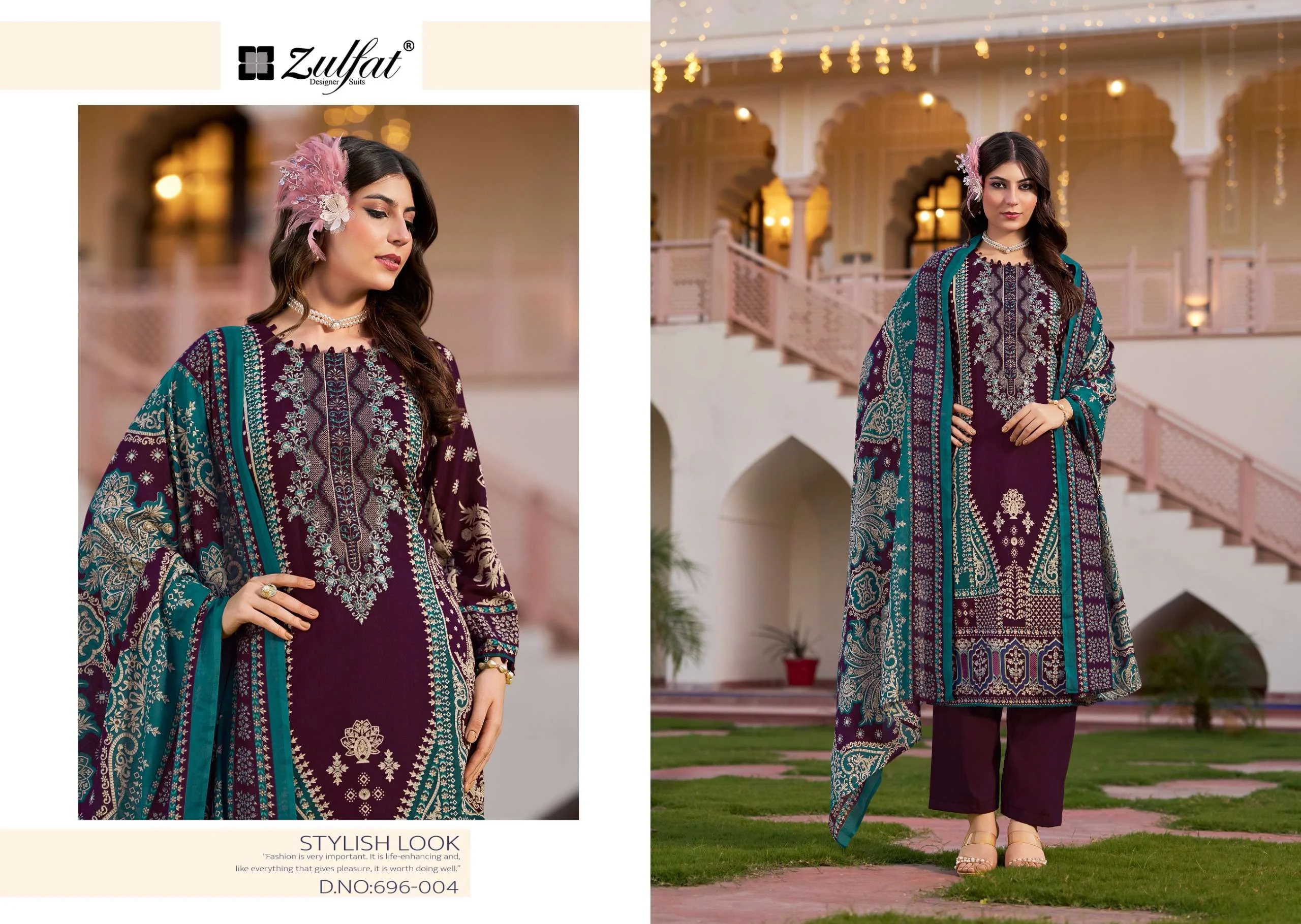 Zulfat Designer Suits Sanam - Image 6