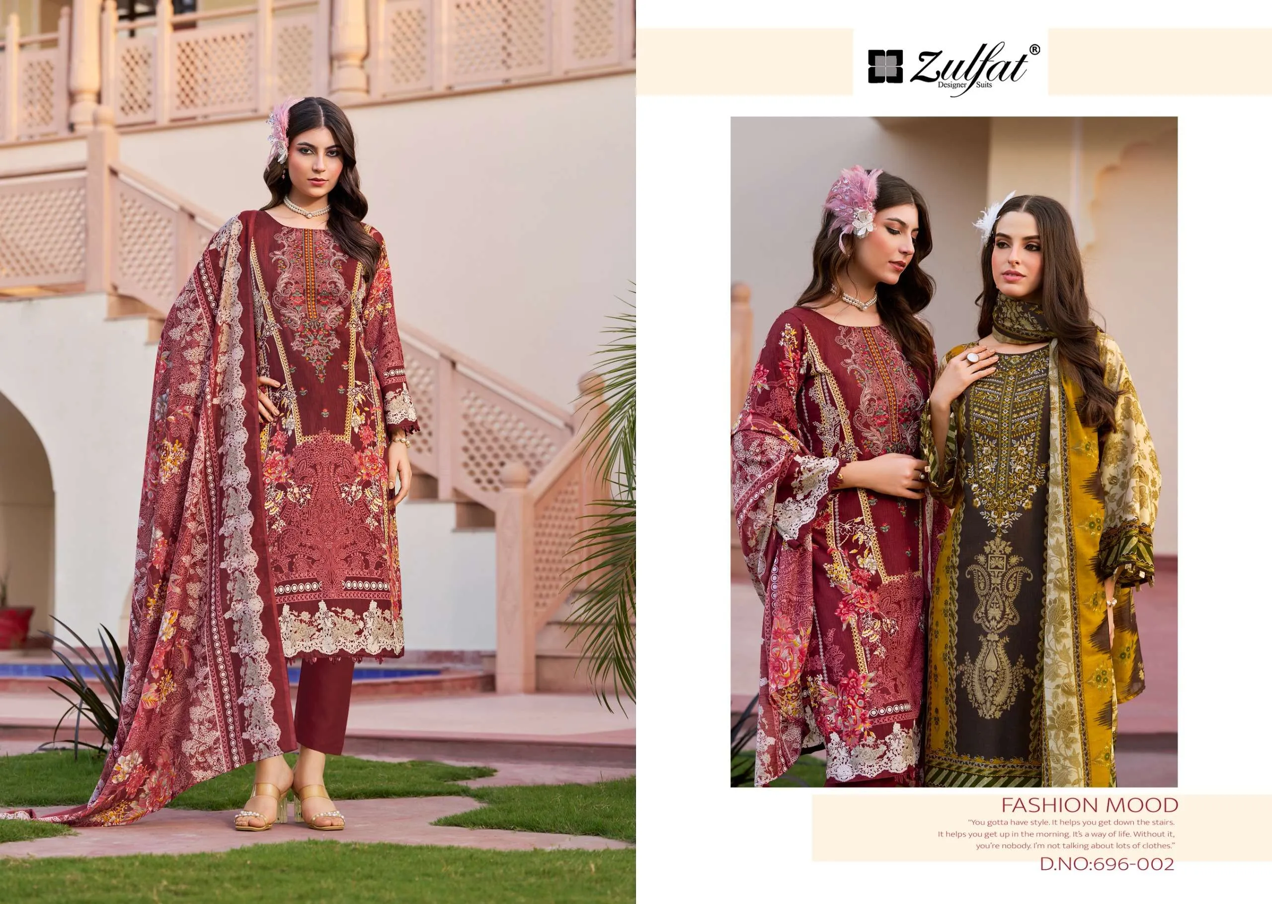 Zulfat Designer Suits Sanam - Image 7