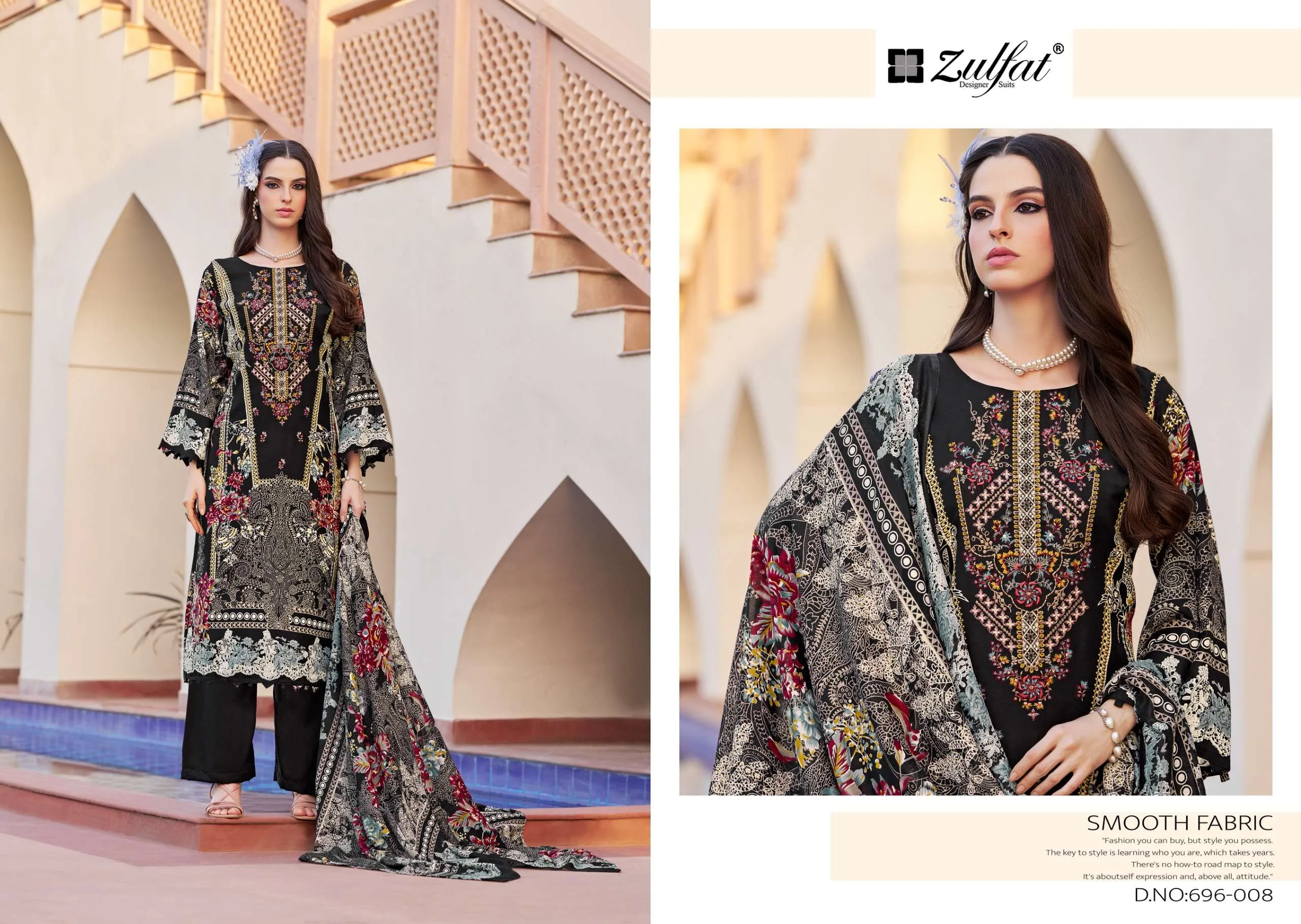 Zulfat Designer Suits Sanam - Image 8