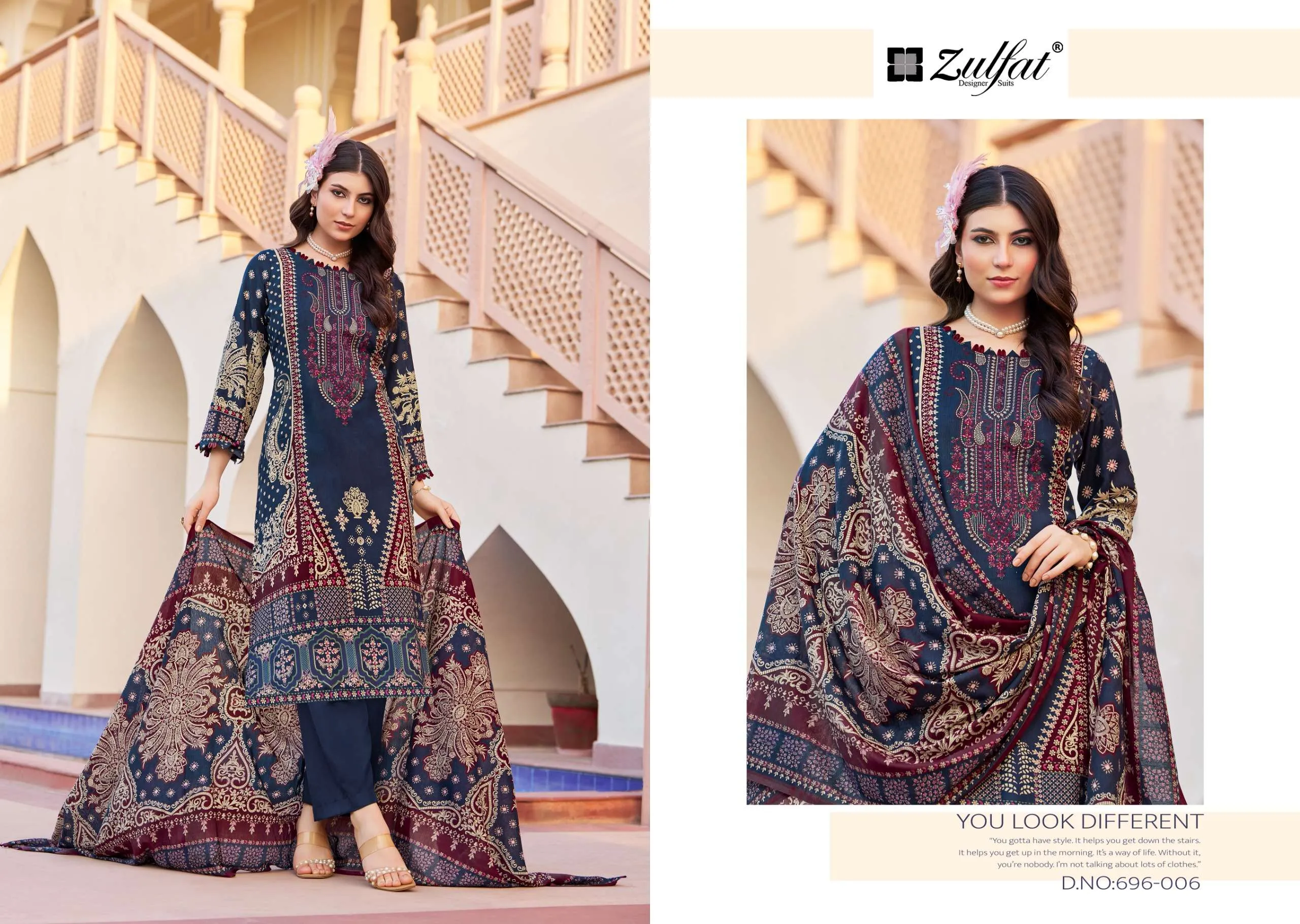 Zulfat Designer Suits Sanam - Image 9