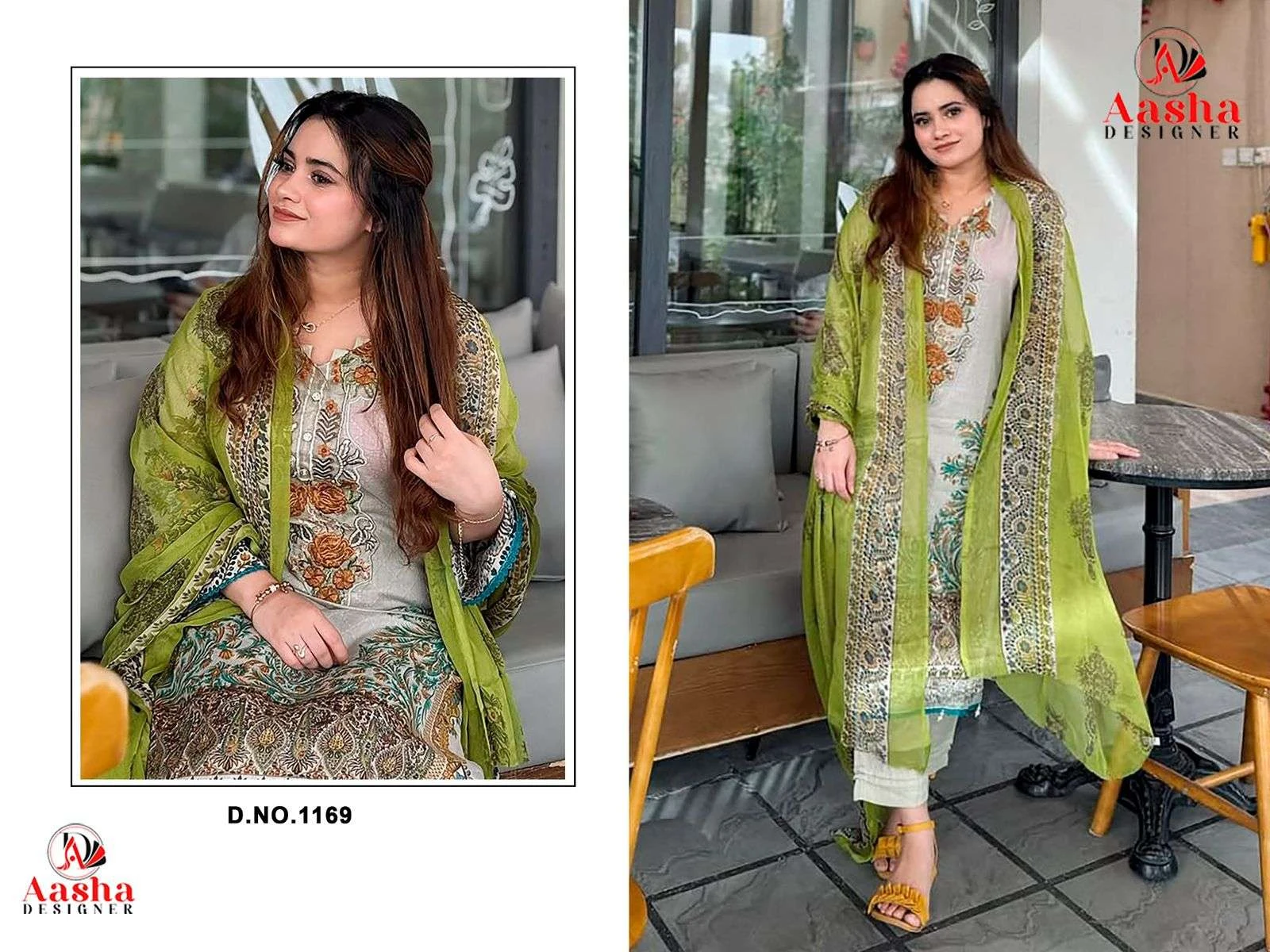 Aasha Designer Design No - 1169 - Image 3