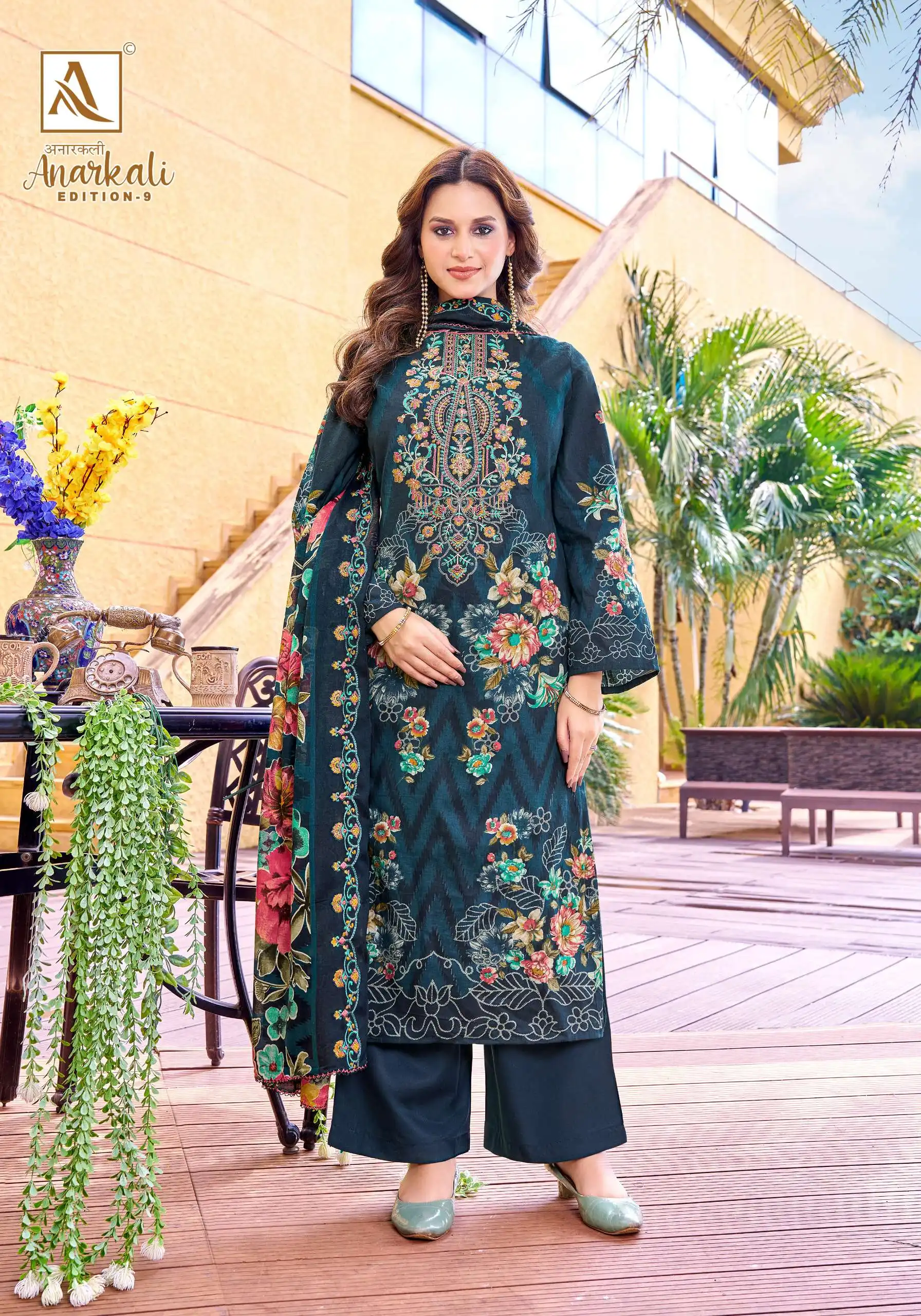 Alok Suits Anarkali Vol 9 - Image 8