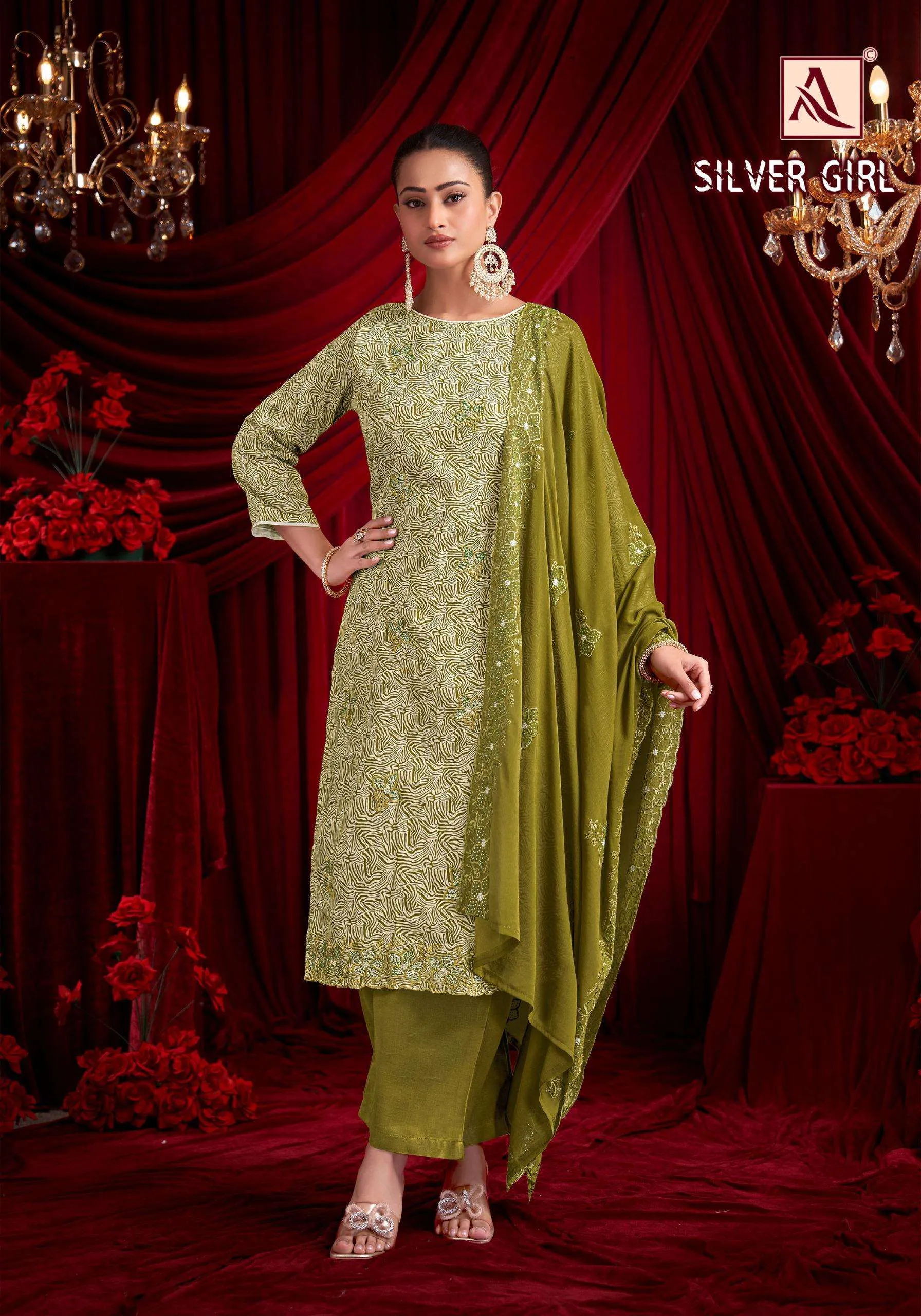 Alok Suits Silver Girl - Image 2