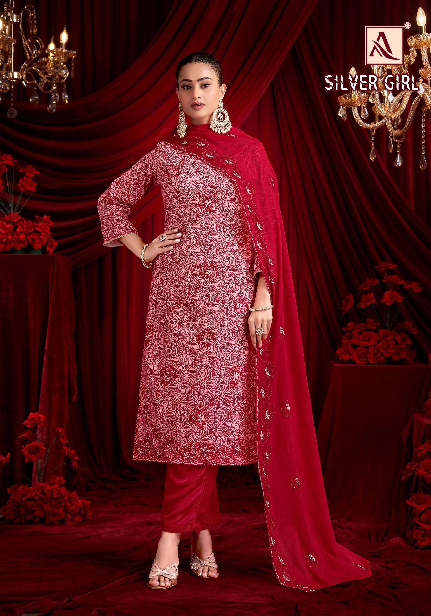 Alok Suits Silver Girl - Image 3