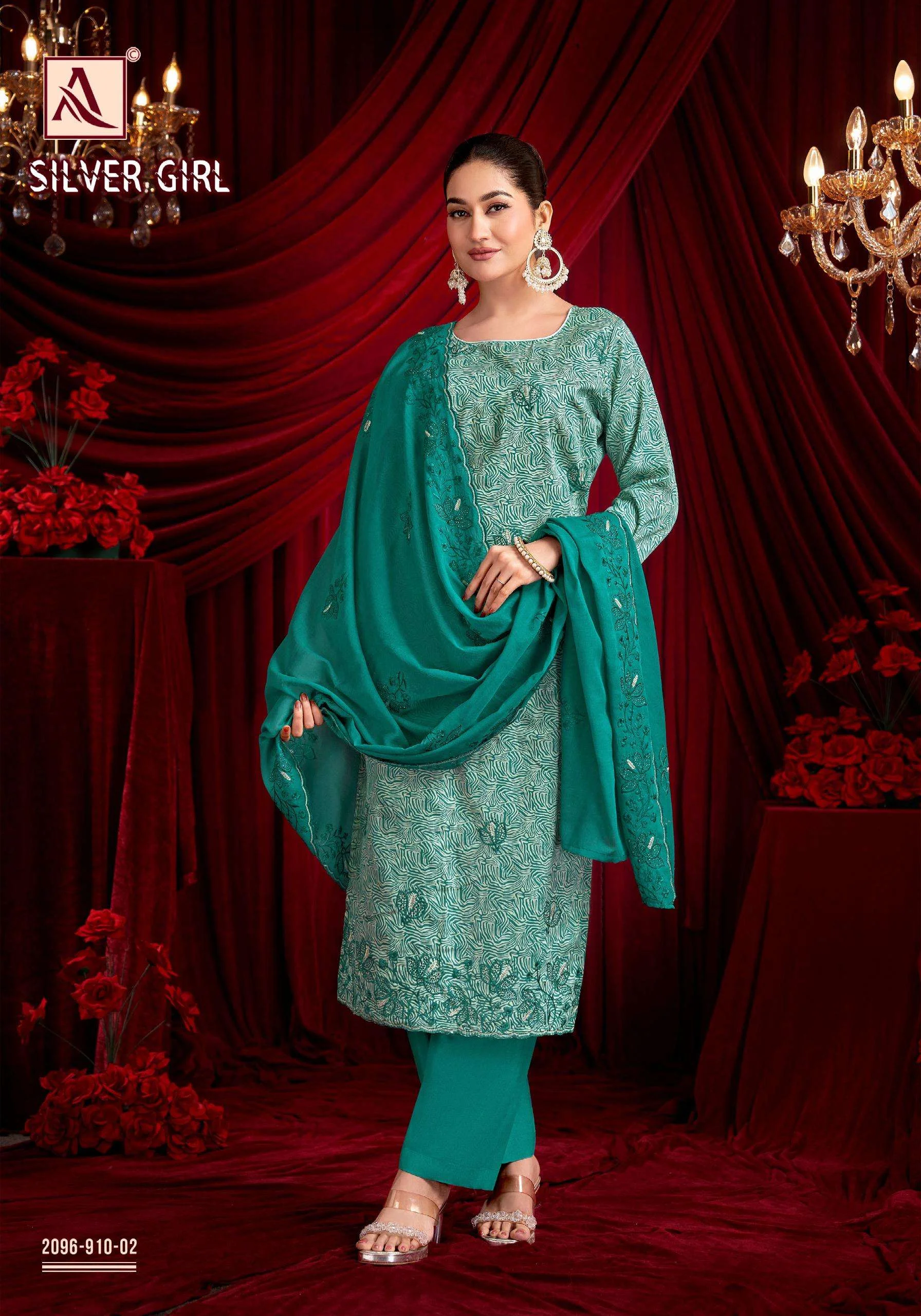 Alok Suits Silver Girl - Image 4