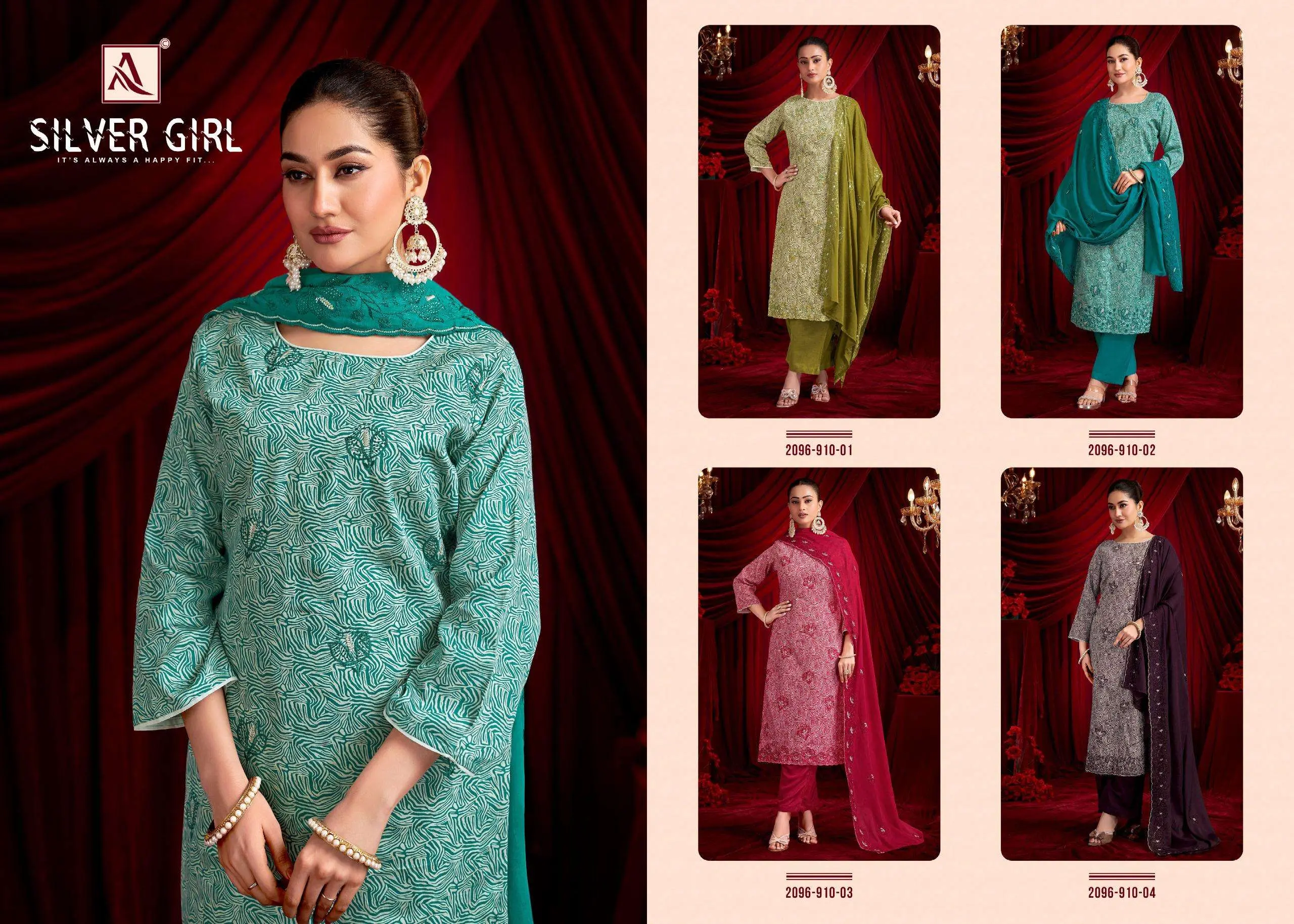 Alok Suits Silver Girl - Image 6