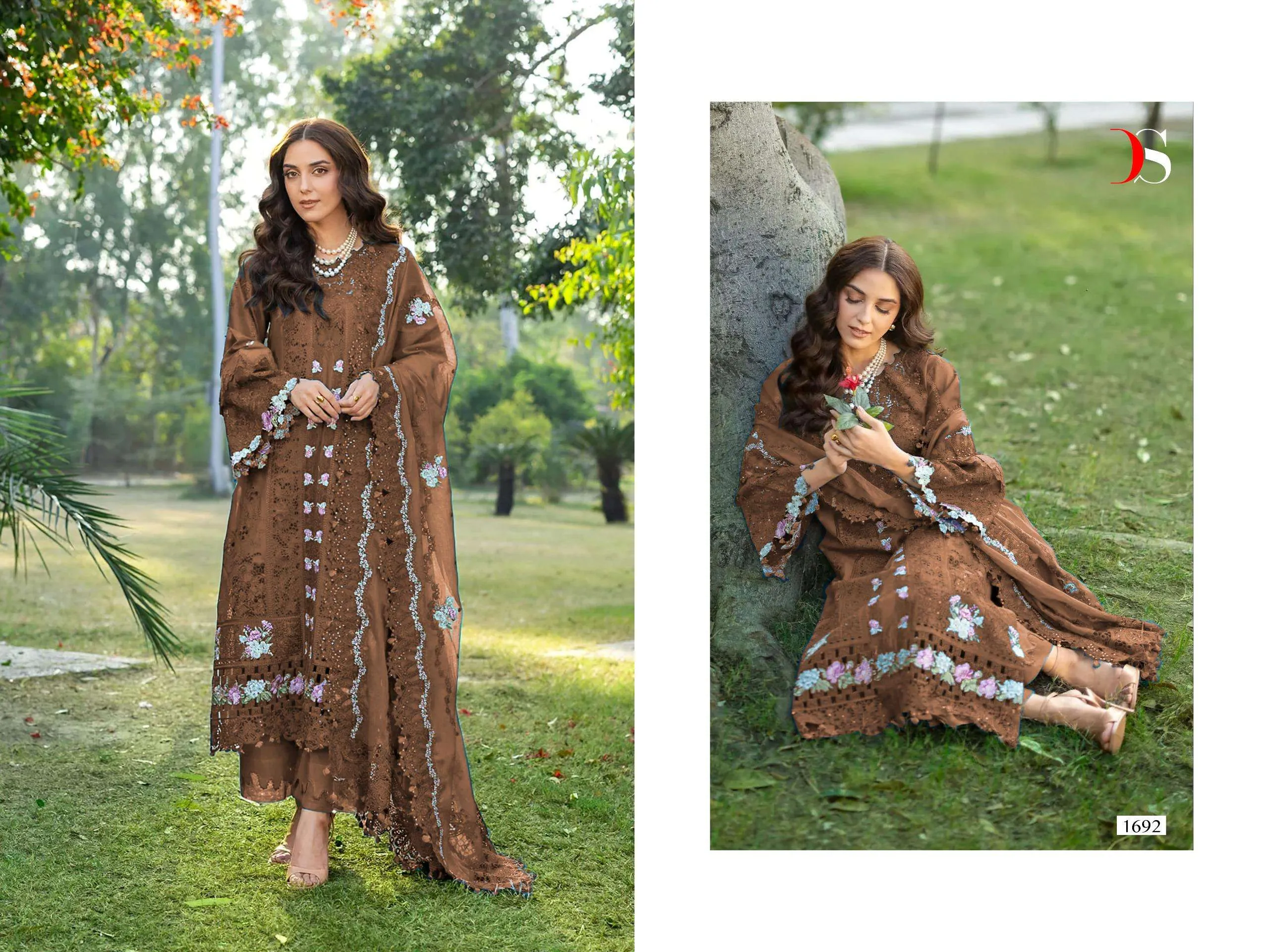 Deepsy Suits Elaf Premium Luxury Lawn Collection - Image 2