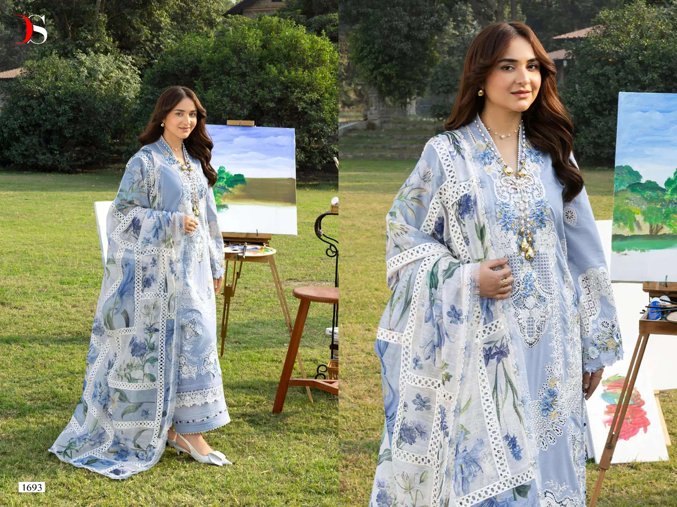 Deepsy Suits Elaf Premium Luxury Lawn Collection - Image 4