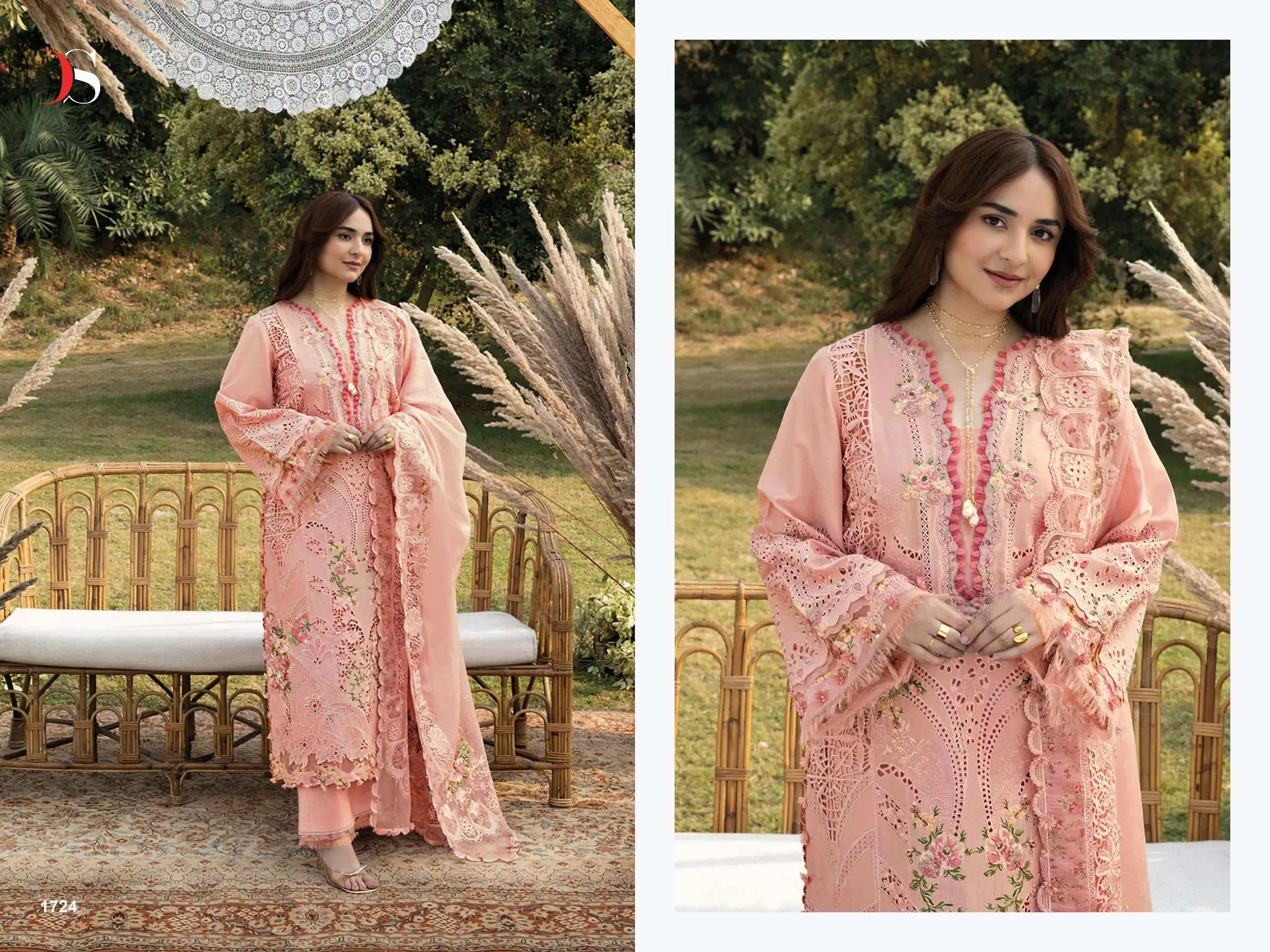 Deepsy Suits Elaf Premium Luxury Lawn Collection Vol 2 - Image 4
