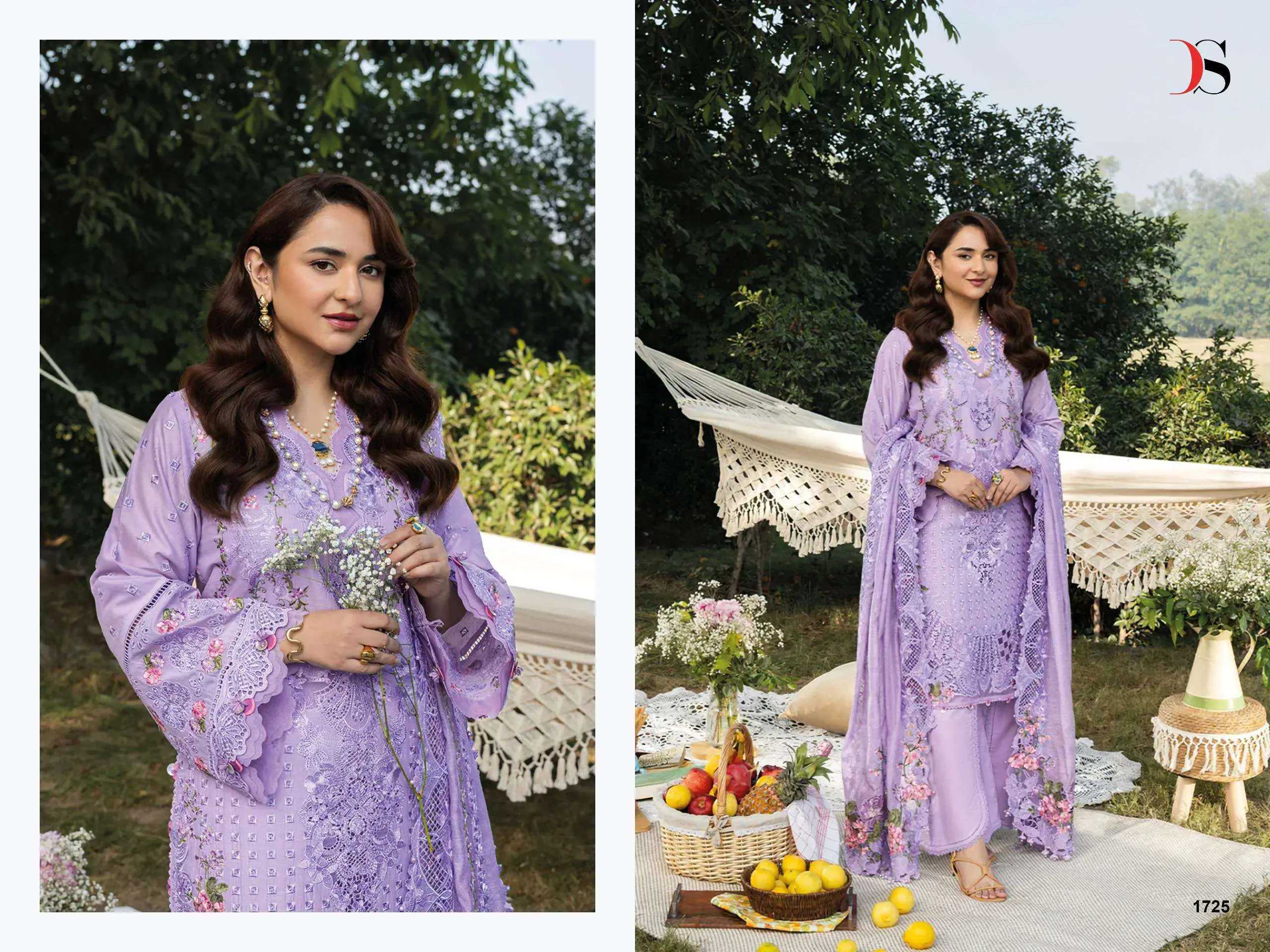 Deepsy Suits Elaf Premium Luxury Lawn Collection Vol 2 - Image 5