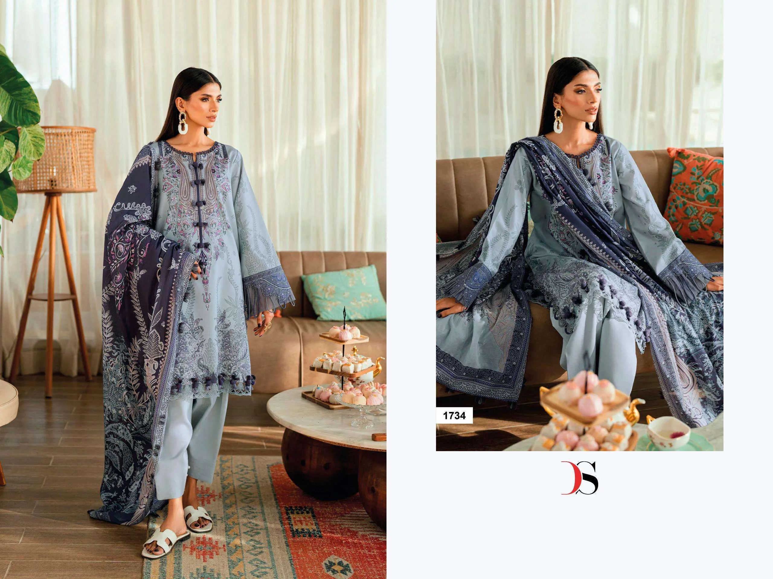 Deepsy Suits Jade Urban Lawn 25 Vol 7 - Image 10