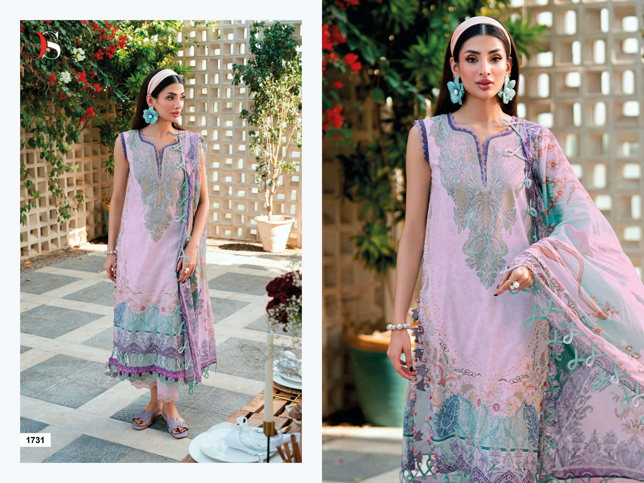 Deepsy Suits Jade Urban Lawn 25 Vol 7 - Image 2