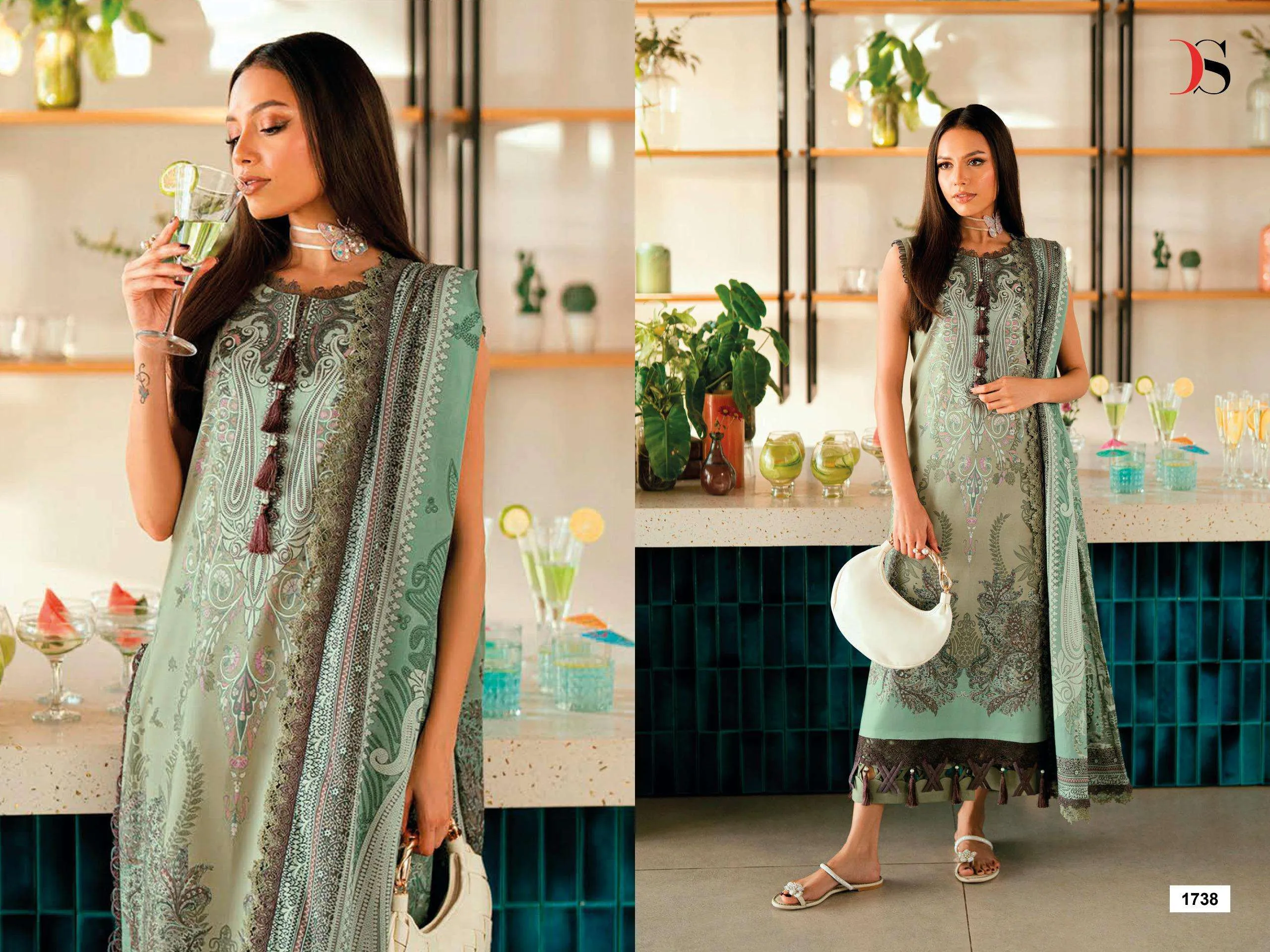 Deepsy Suits Jade Urban Lawn 25 Vol 7 - Image 4