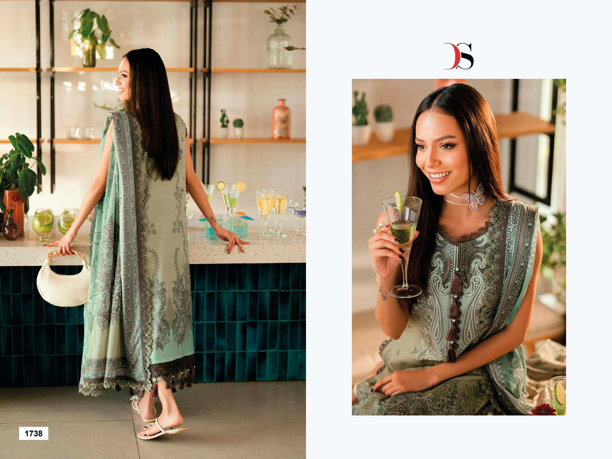 Deepsy Suits Jade Urban Lawn 25 Vol 7 - Image 5