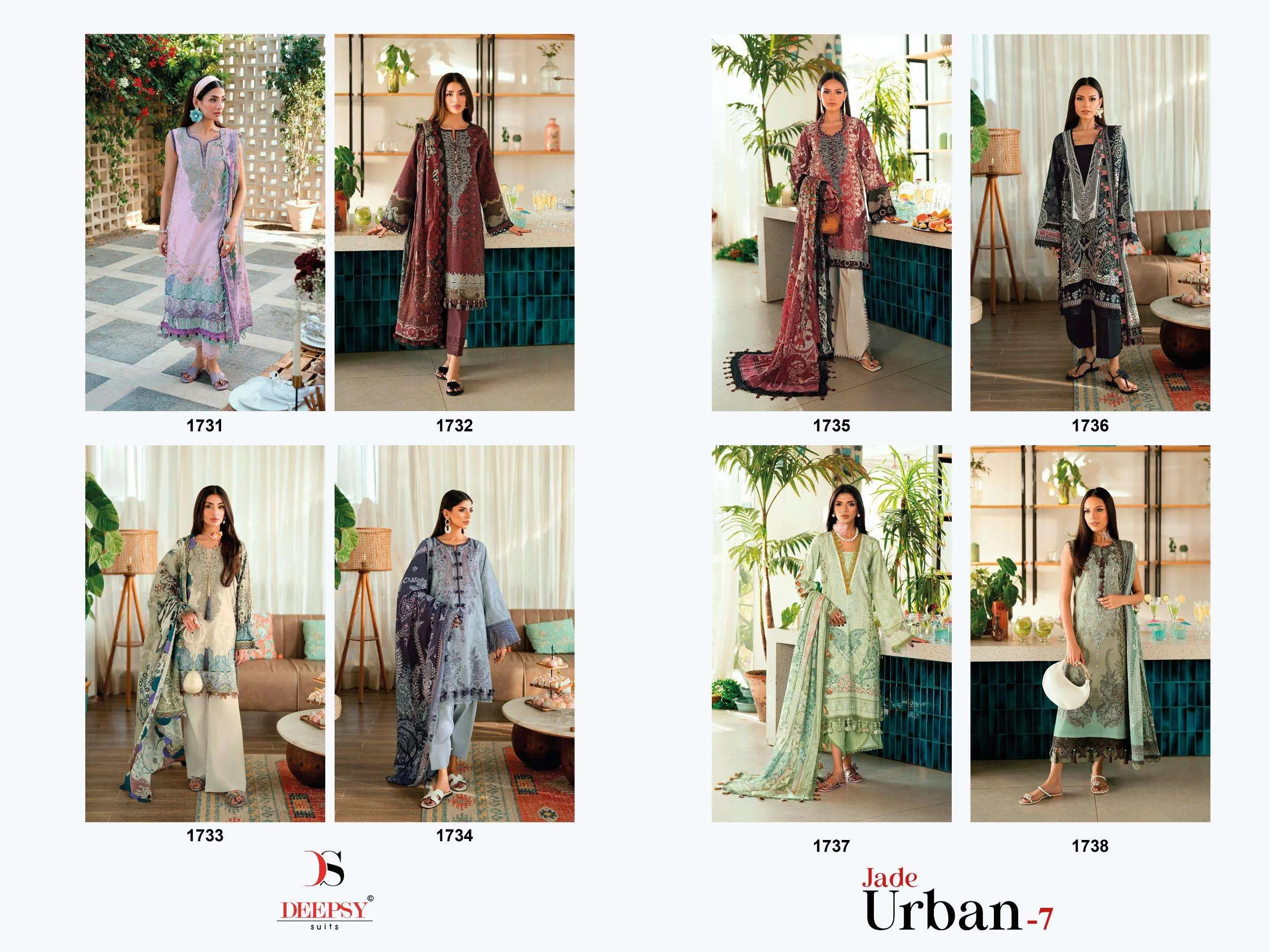 Deepsy Suits Jade Urban Lawn 25 Vol 7 - Image 6