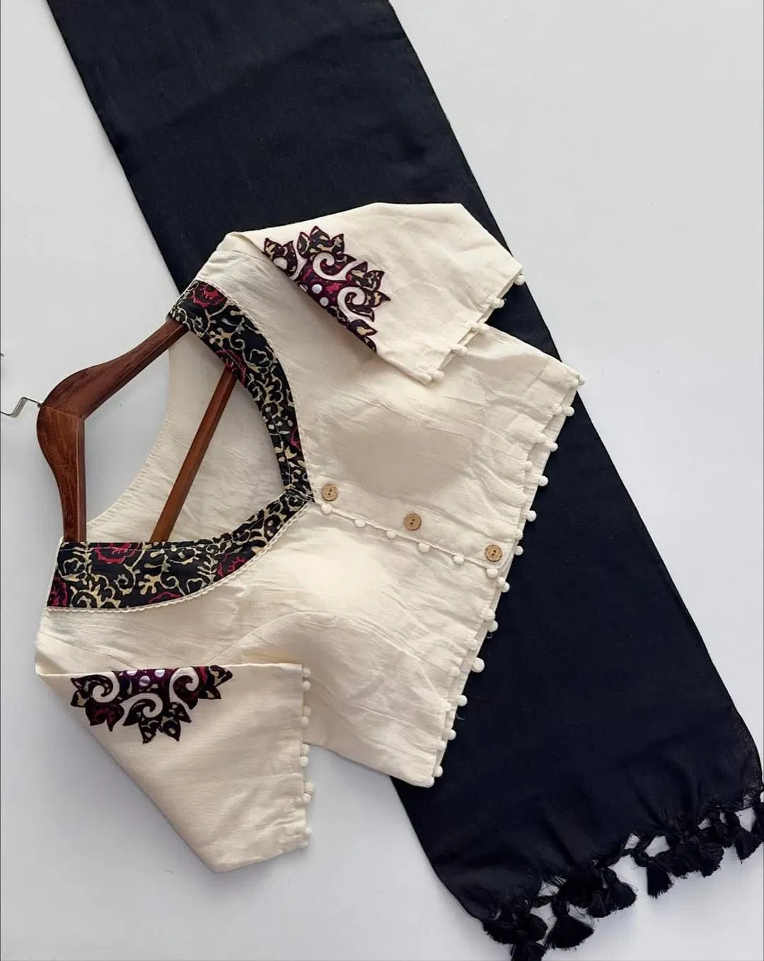 Khadi Vol 10 Hk 6 Cotton Saree with Aplic Work Blouse Collection - Image 14