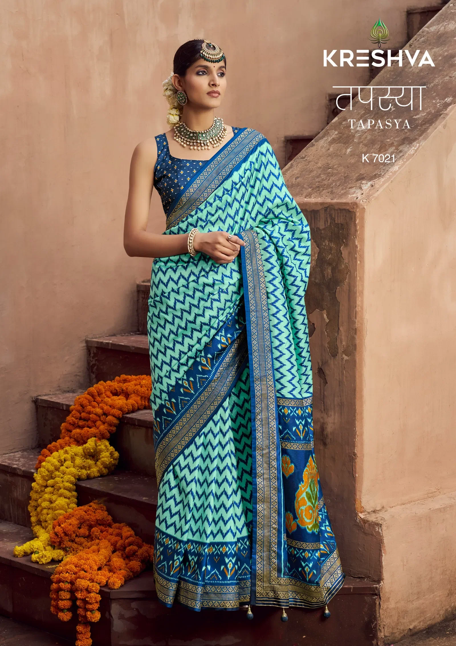 Kreshva Tapasya Sigma Silk Patola Saree Collection - Image 4