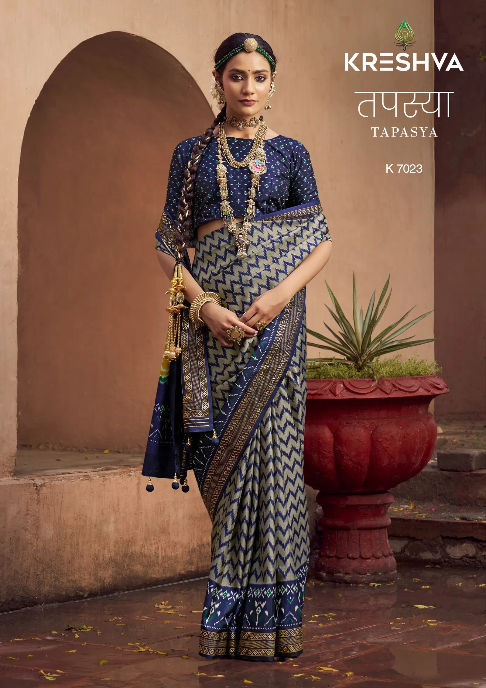 Kreshva Tapasya Sigma Silk Patola Saree Collection - Image 6