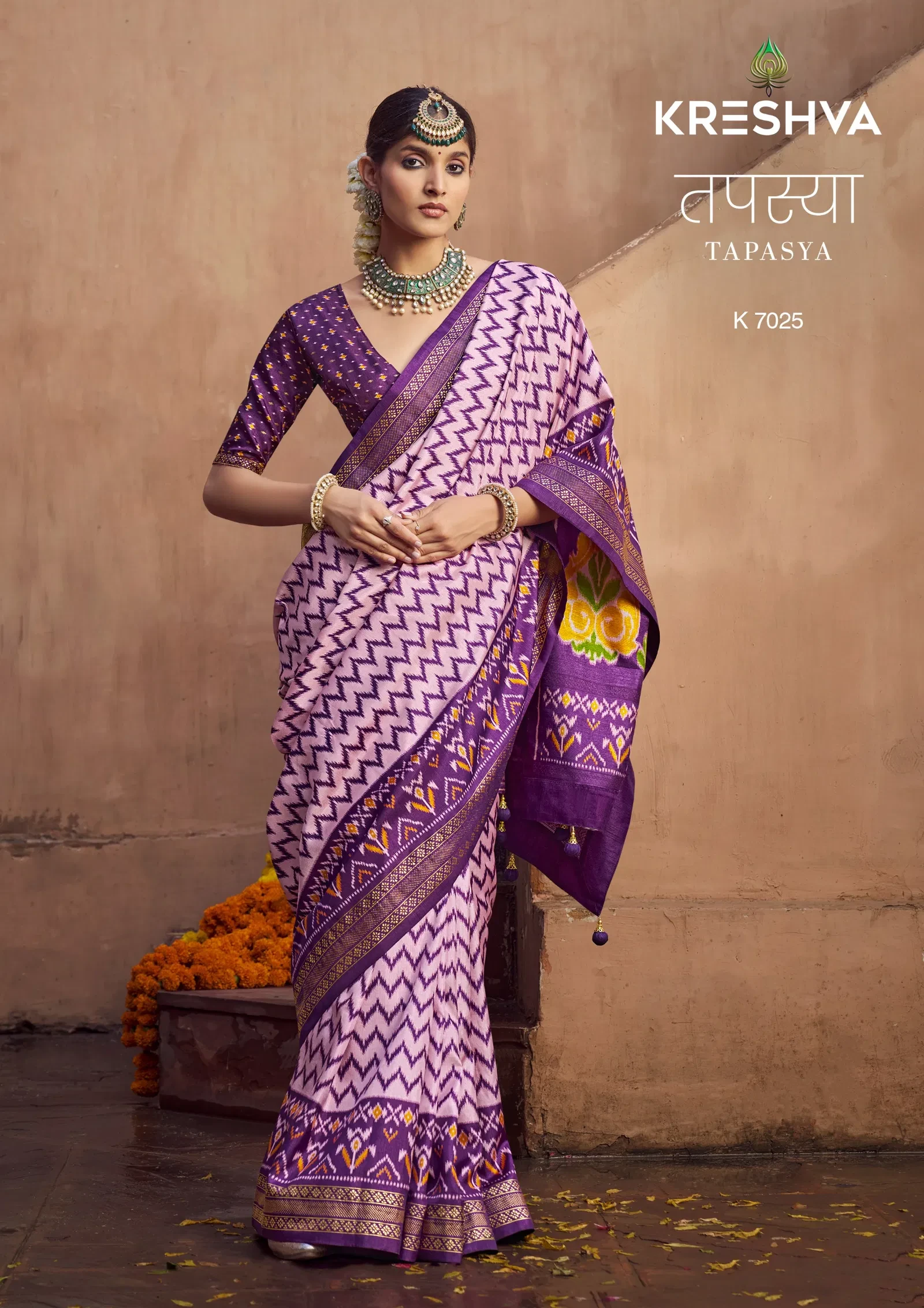 Kreshva Tapasya Sigma Silk Patola Saree Collection - Image 7