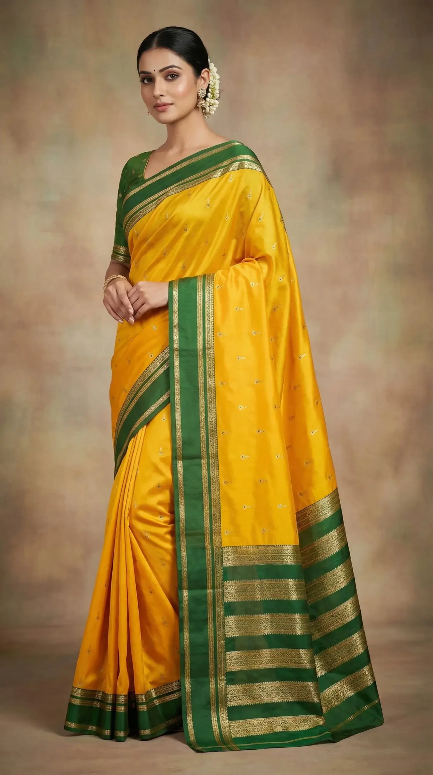 Mb 3325 Banarasi Silk Zari Weaving Saree Collection - Image 7