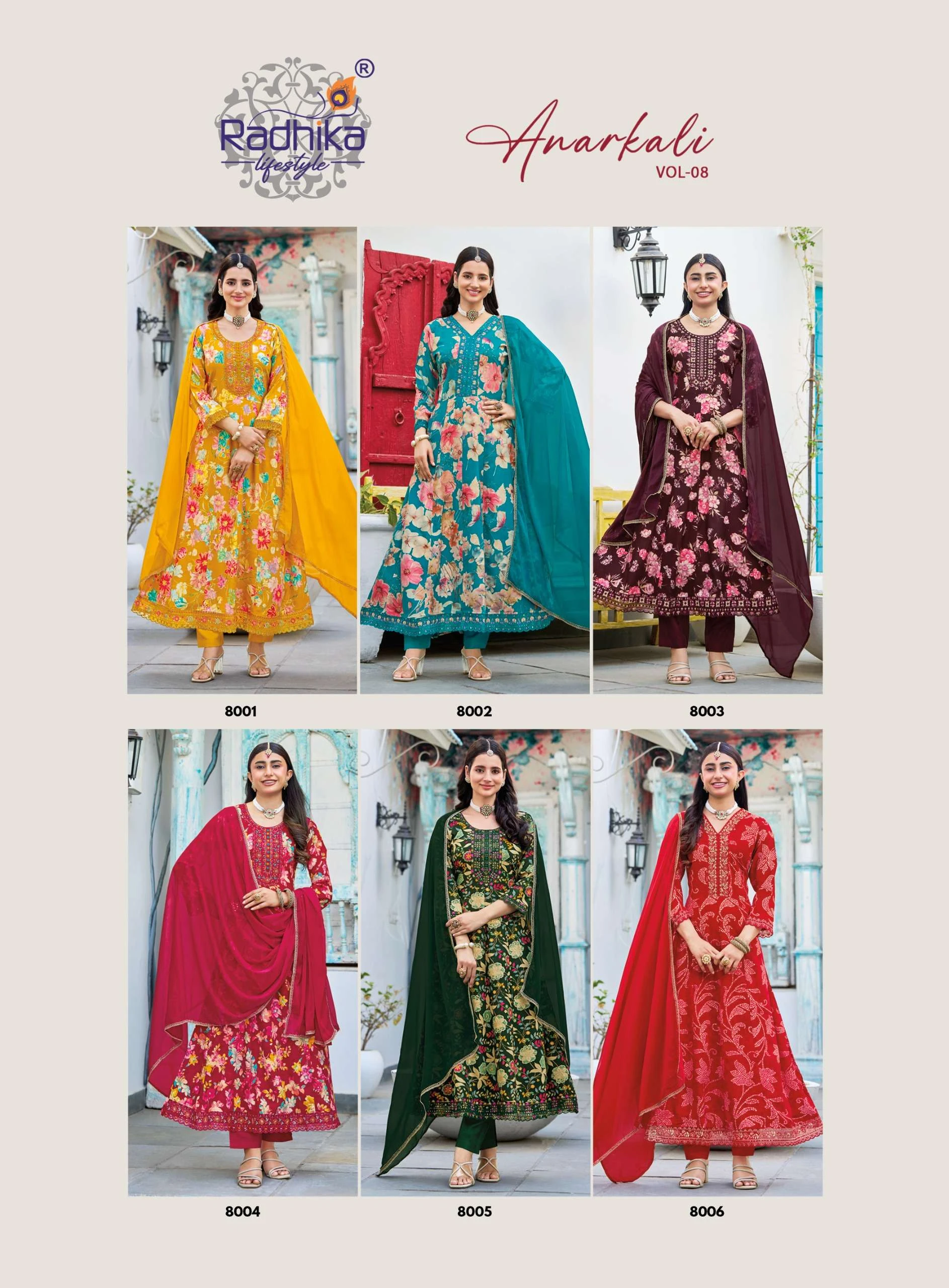 Radhika Life Style Anarkali Vol 8 - Image 8