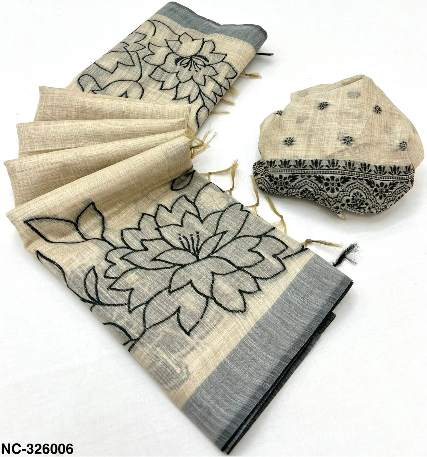 Rajyog Nakshtra 326001 to 06 Soft Cotton Fancy Saree Collection - Image 2