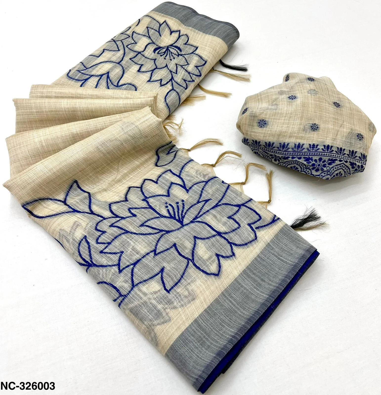 Rajyog Nakshtra 326001 to 06 Soft Cotton Fancy Saree Collection - Image 9