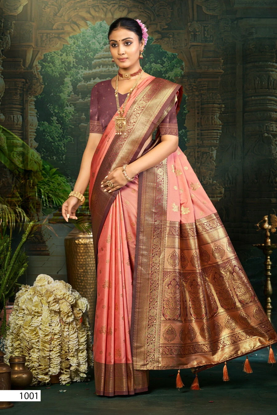 Saroj Saanjvi Silk Saroski Vol 3 Silk Wedding Wear Saree Collection - Image 2