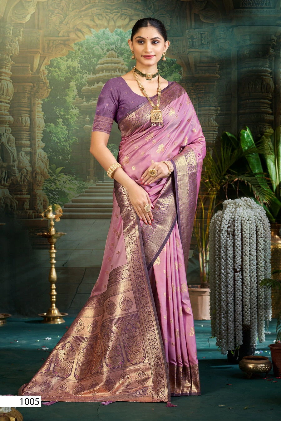 Saroj Saanjvi Silk Saroski Vol 3 Silk Wedding Wear Saree Collection - Image 6