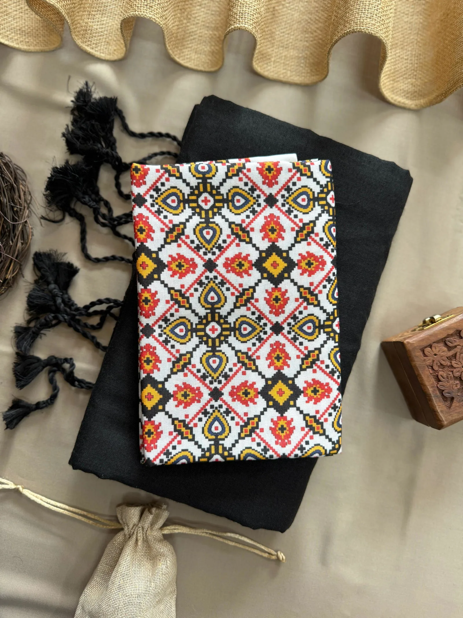 Sccf Boom T Khadi Cotton Fancy Saree Collection - Image 13