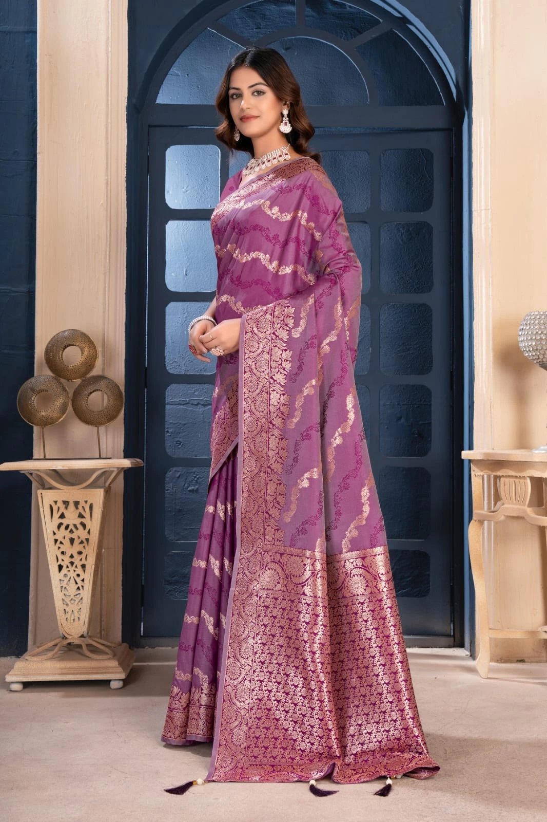 Sf Silk Vol 11 Banarasi Silk Jacquard Work Saree Collection - Image 8