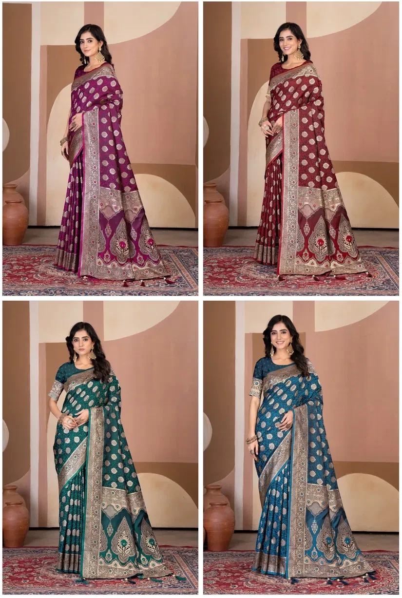 Sf Silk Vol 2 Banarasi Silk Festival Wear Saree Collection - Image 10