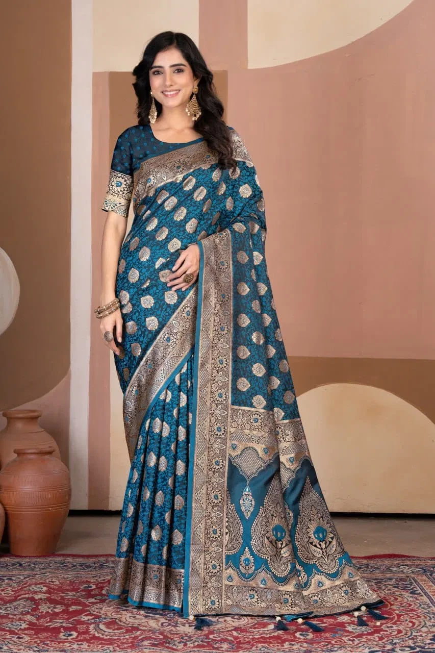 Sf Silk Vol 2 Banarasi Silk Festival Wear Saree Collection - Image 2