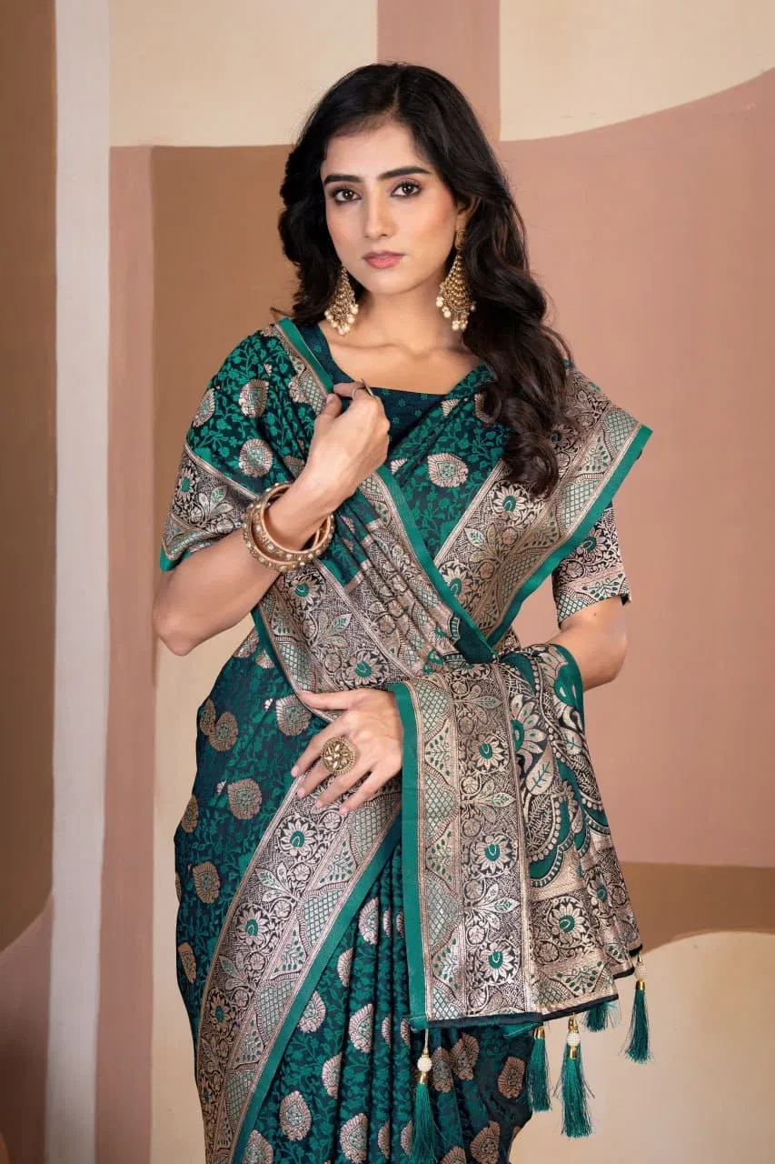 Sf Silk Vol 2 Banarasi Silk Festival Wear Saree Collection - Image 9