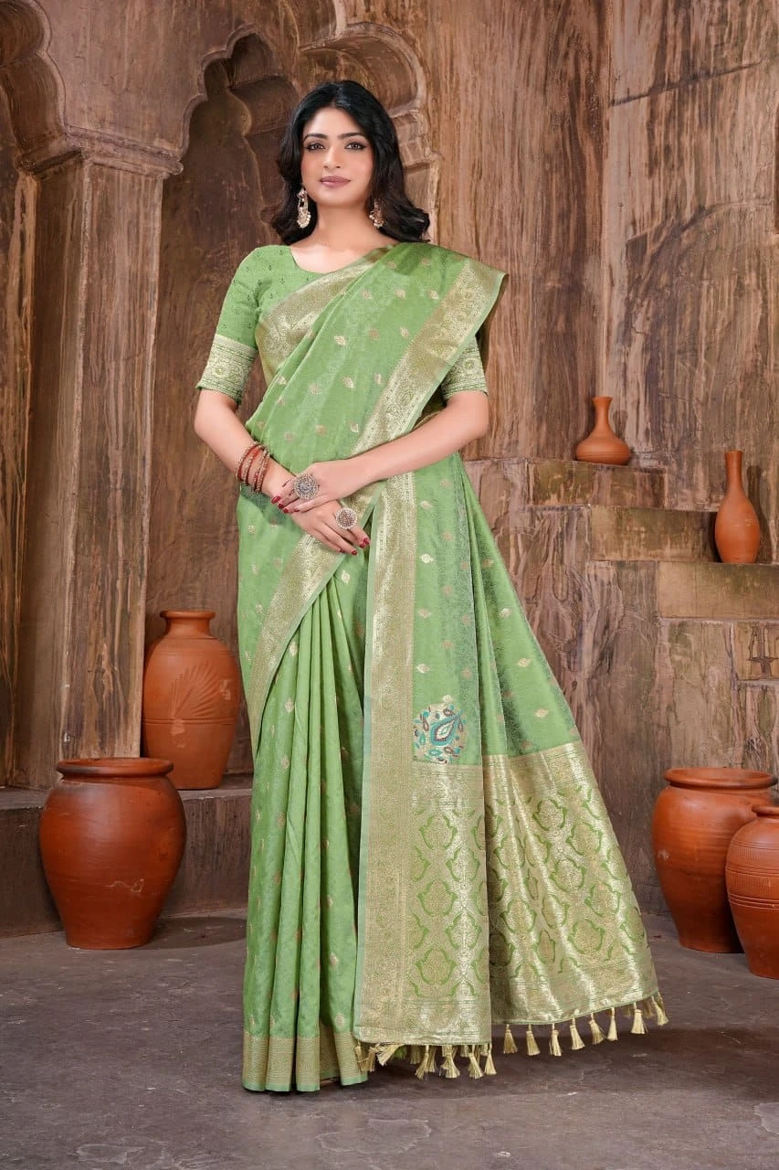 Sf Silk Vol 4 Banarasi Silk Festival Wear Saree Collection - Image 4