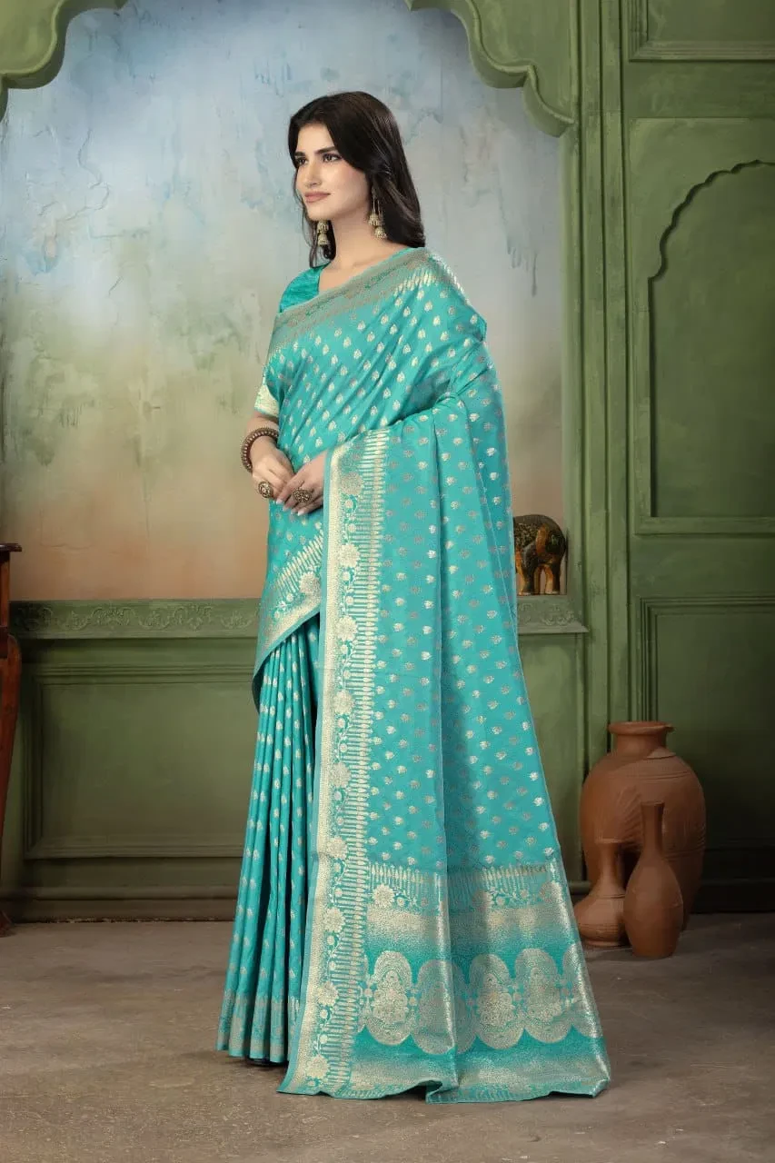 Sf Silk Vol 6 Banarasi Silk Festival Wear Saree Collection - Image 2