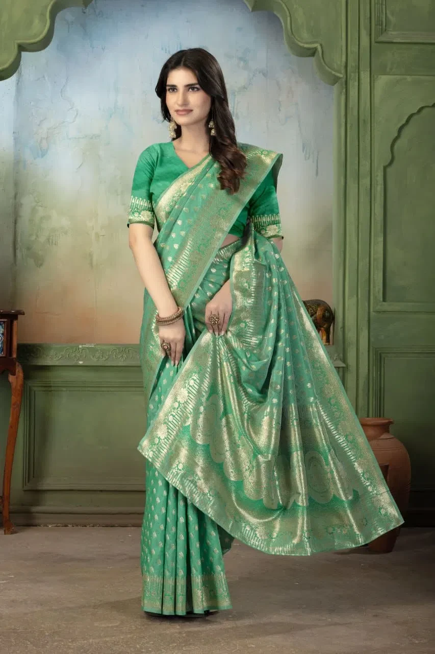 Sf Silk Vol 6 Banarasi Silk Festival Wear Saree Collection - Image 4