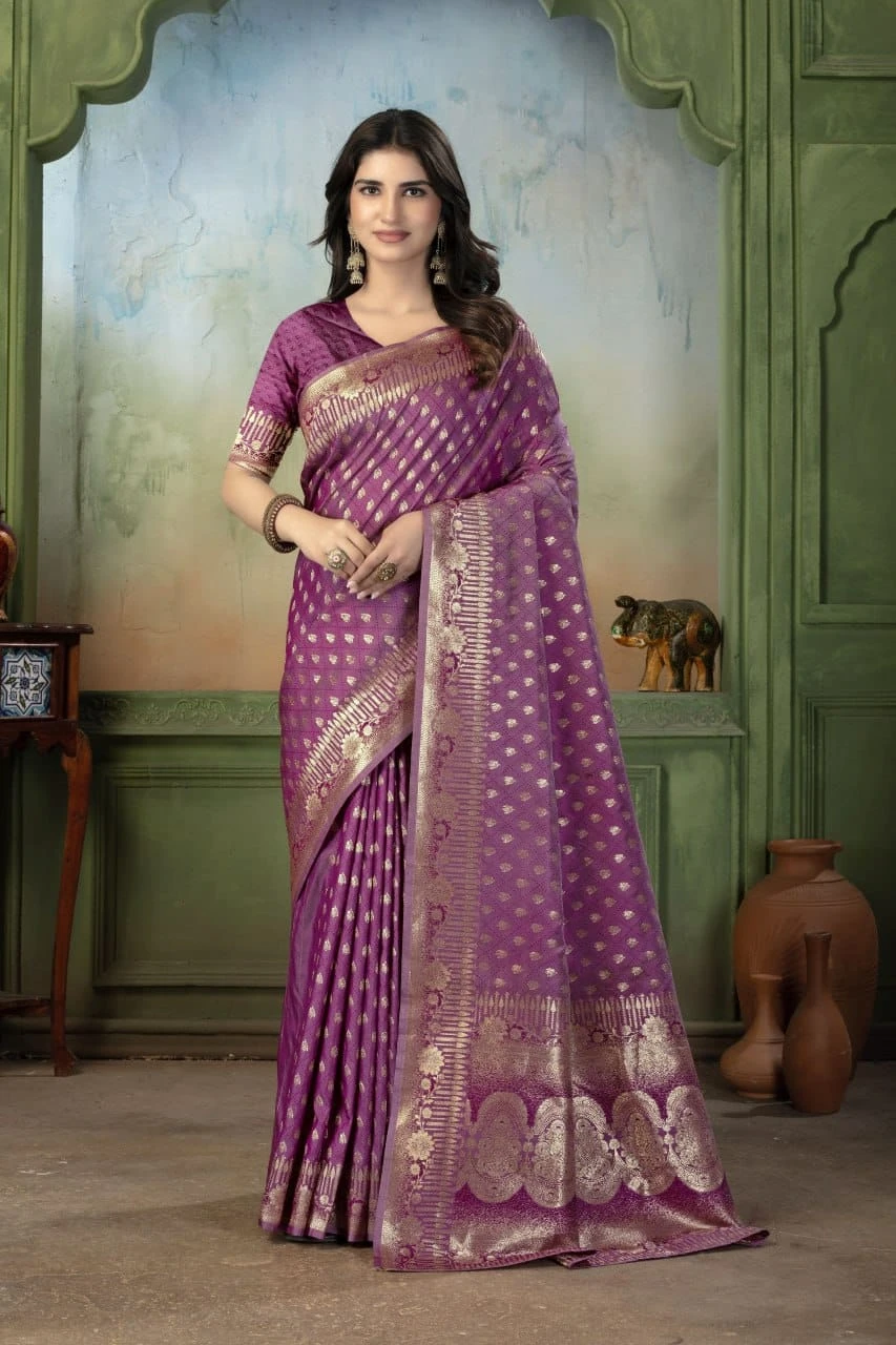 Sf Silk Vol 6 Banarasi Silk Festival Wear Saree Collection - Image 8